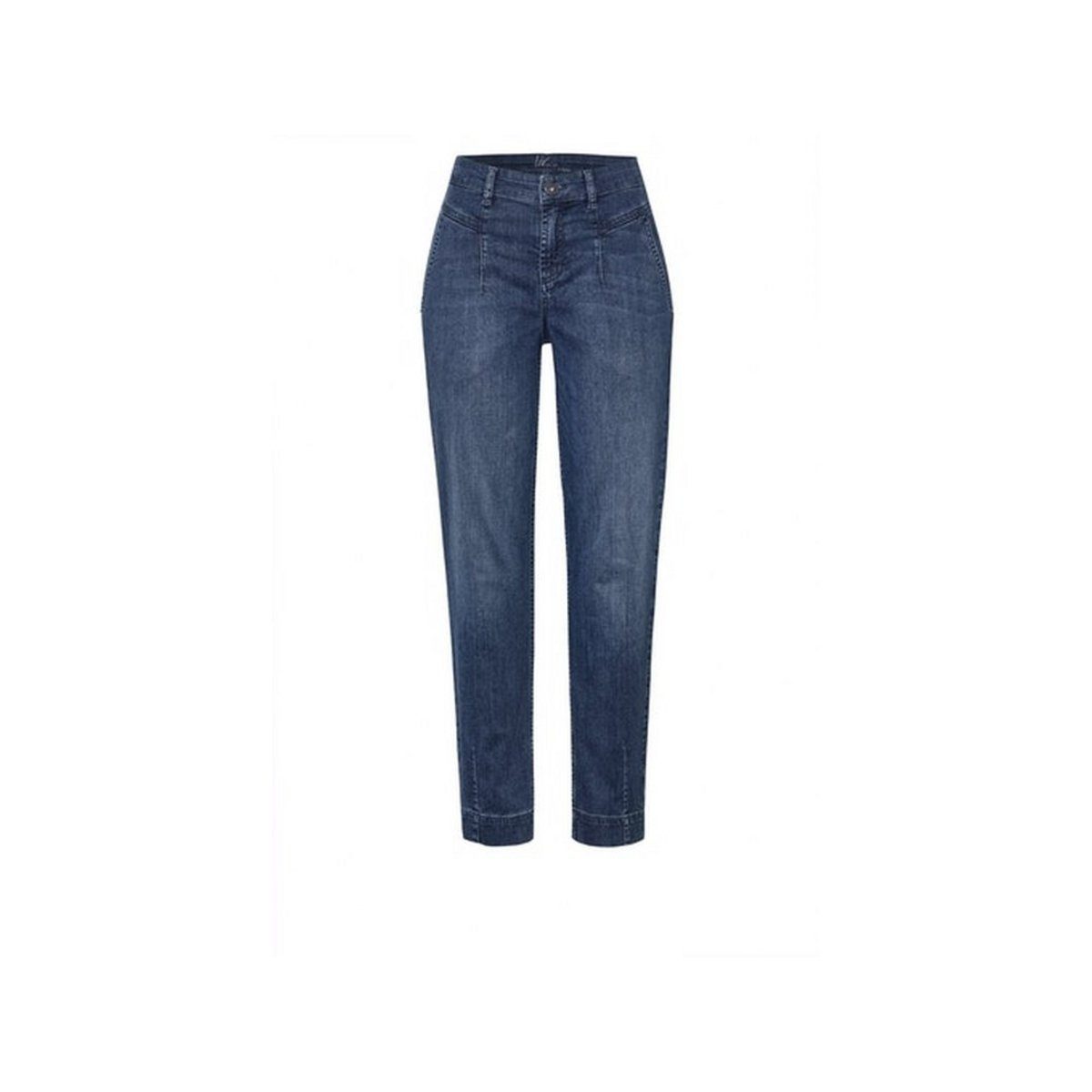 TONI 5-Pocket-Jeans blau (1-tlg) mid blue used