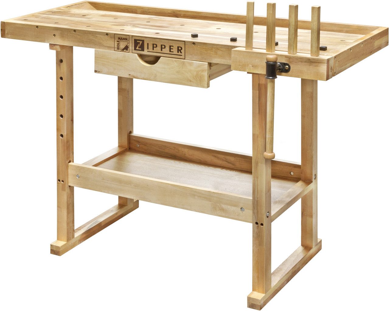 Holzmann Hobelbank Holzmann Hobelbank WB126 inkl. 4 Metallbankhaken