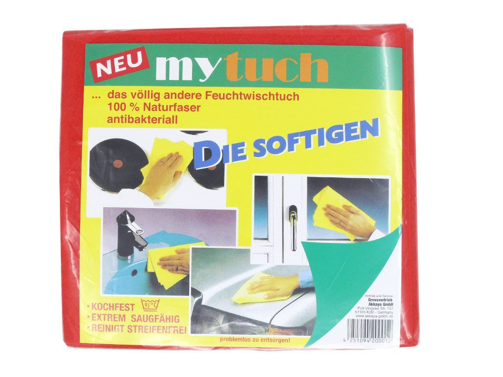 Mytuch Premium Reinigungstücher Mikrofasertuch (80% Polyester, 20% Polyamid, 40x70 cm, 1 Packung, 10-tlg., Allzwecktücher, Streifenfrei)
