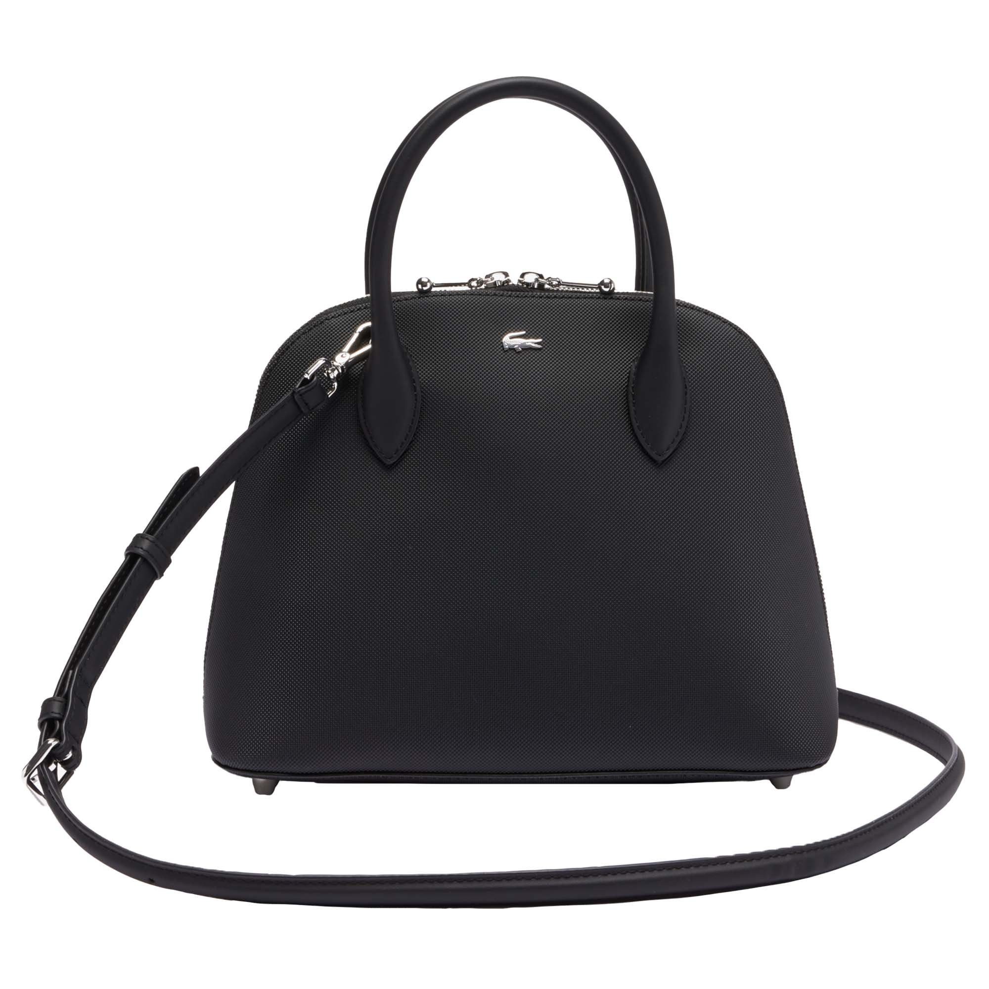 Lacoste Henkeltasche Damen Handtasche Lederimitat