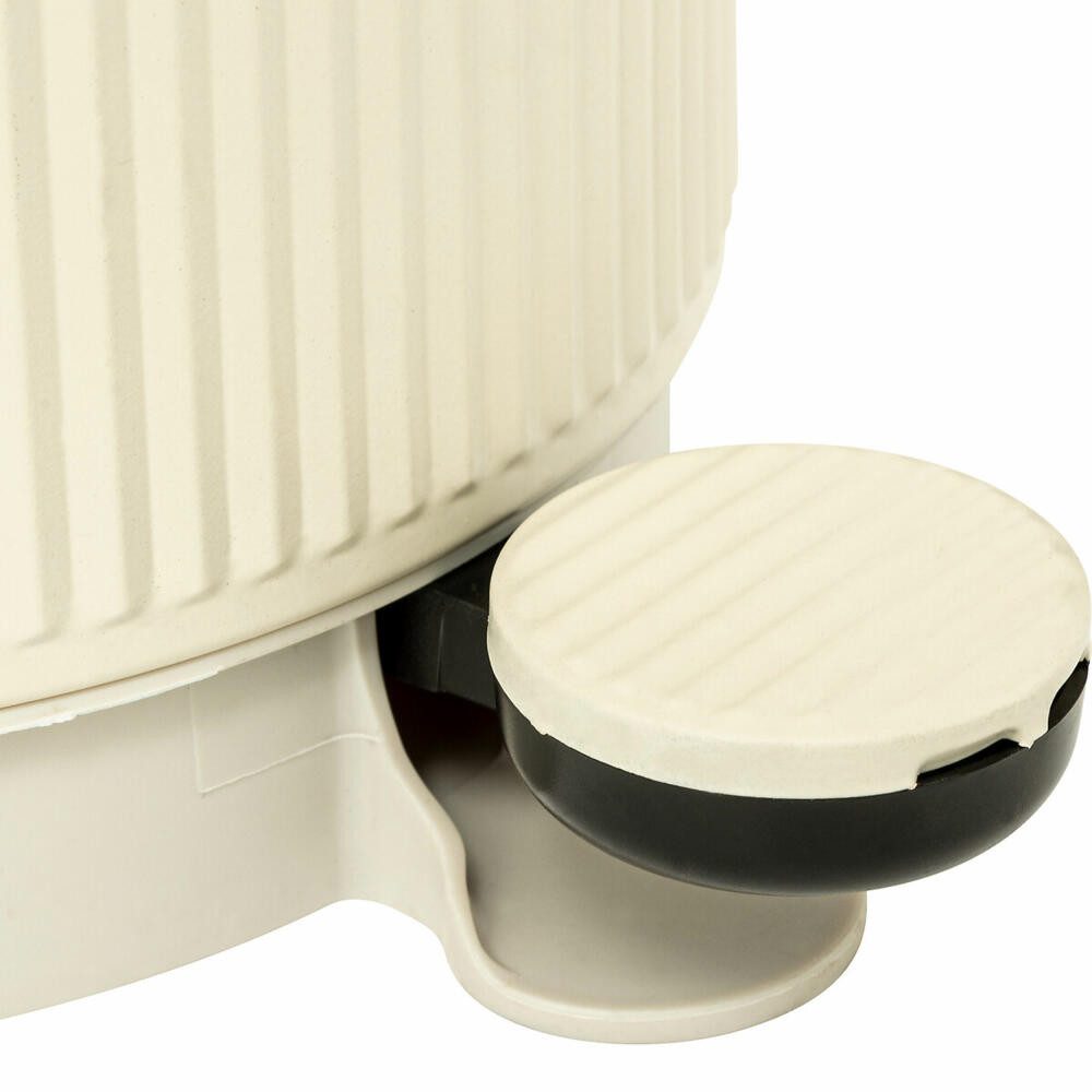 5five Simply Smart Mülleimer Onyx Beige 5 L