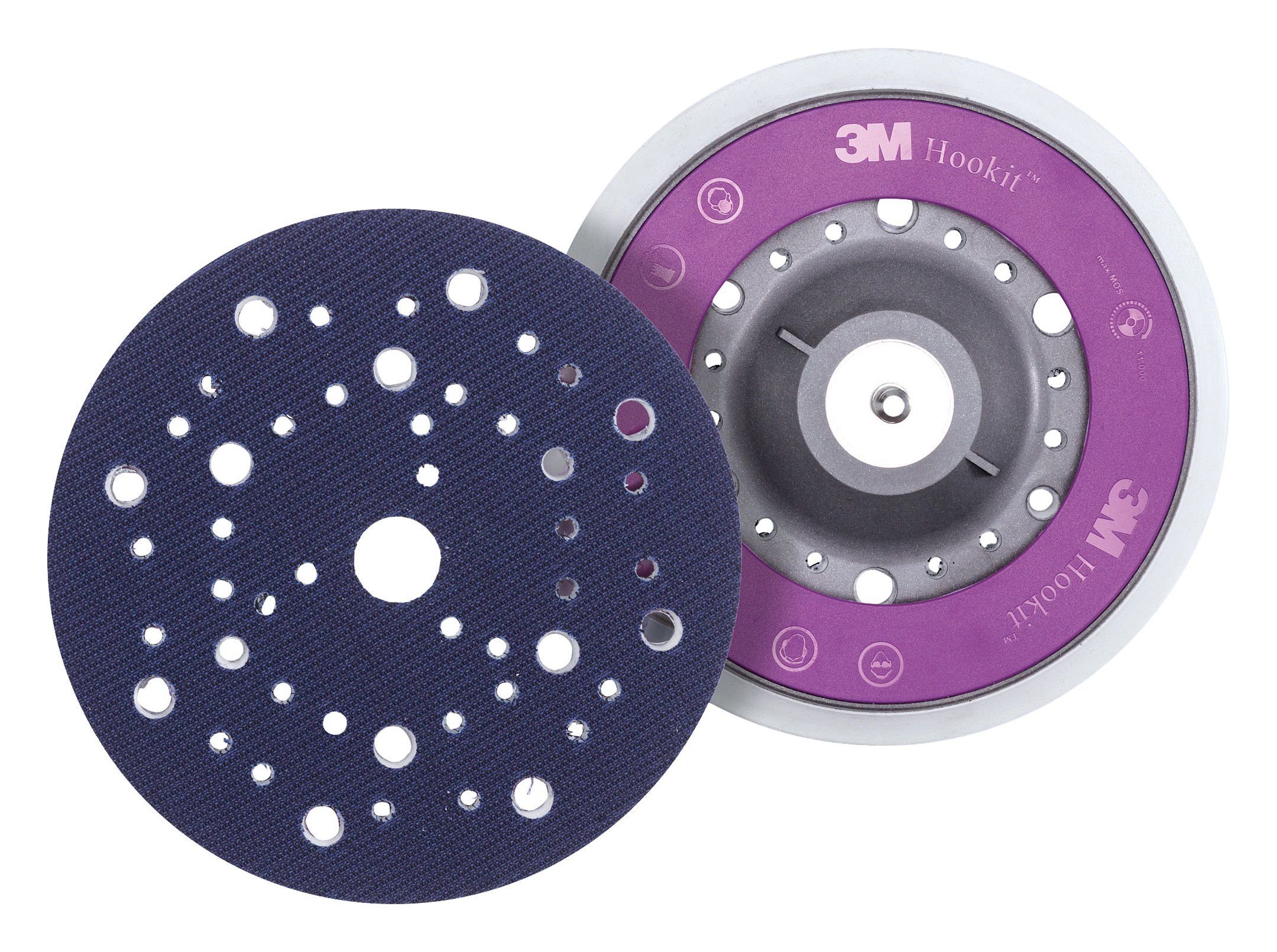 3M Stützteller, Multihole 150 mm 5/16" Standard