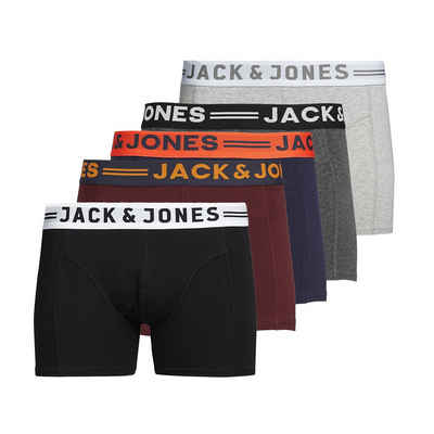 Jack & Jones Боксерські чоловічі труси, боксерки JACK & JONES Herren 5er Pack Боксерські чоловічі труси, боксерки S M L XL XXL