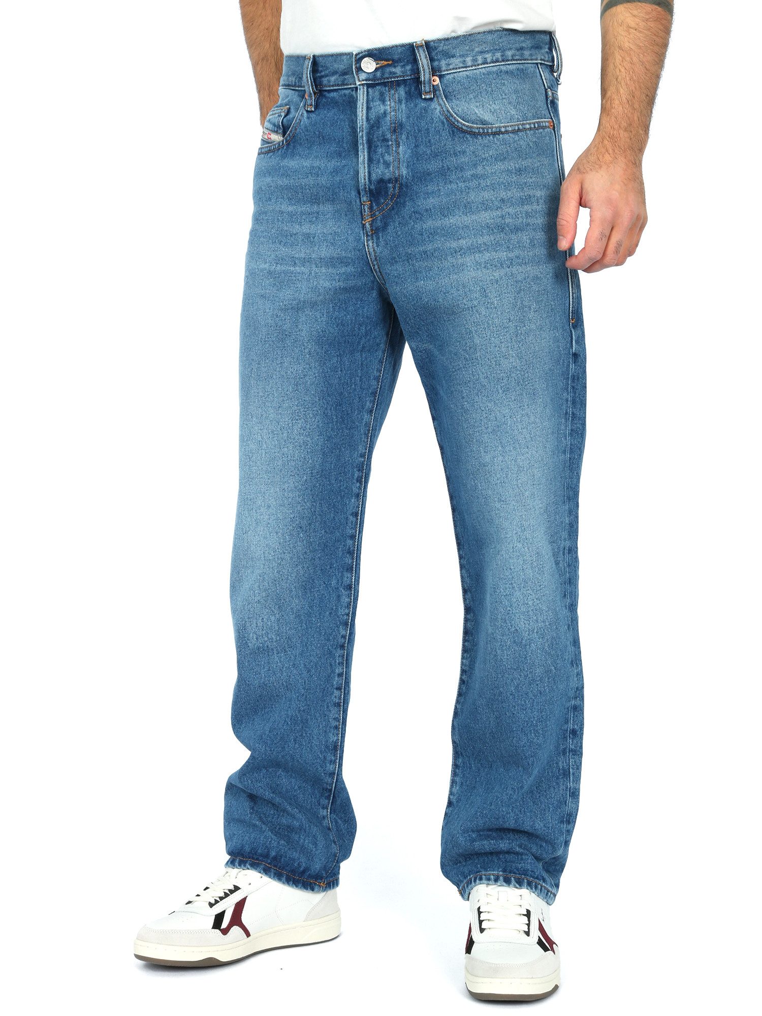 Diesel Straight-Jeans Bequeme Passform - D-Viker 009MG günstig online kaufen