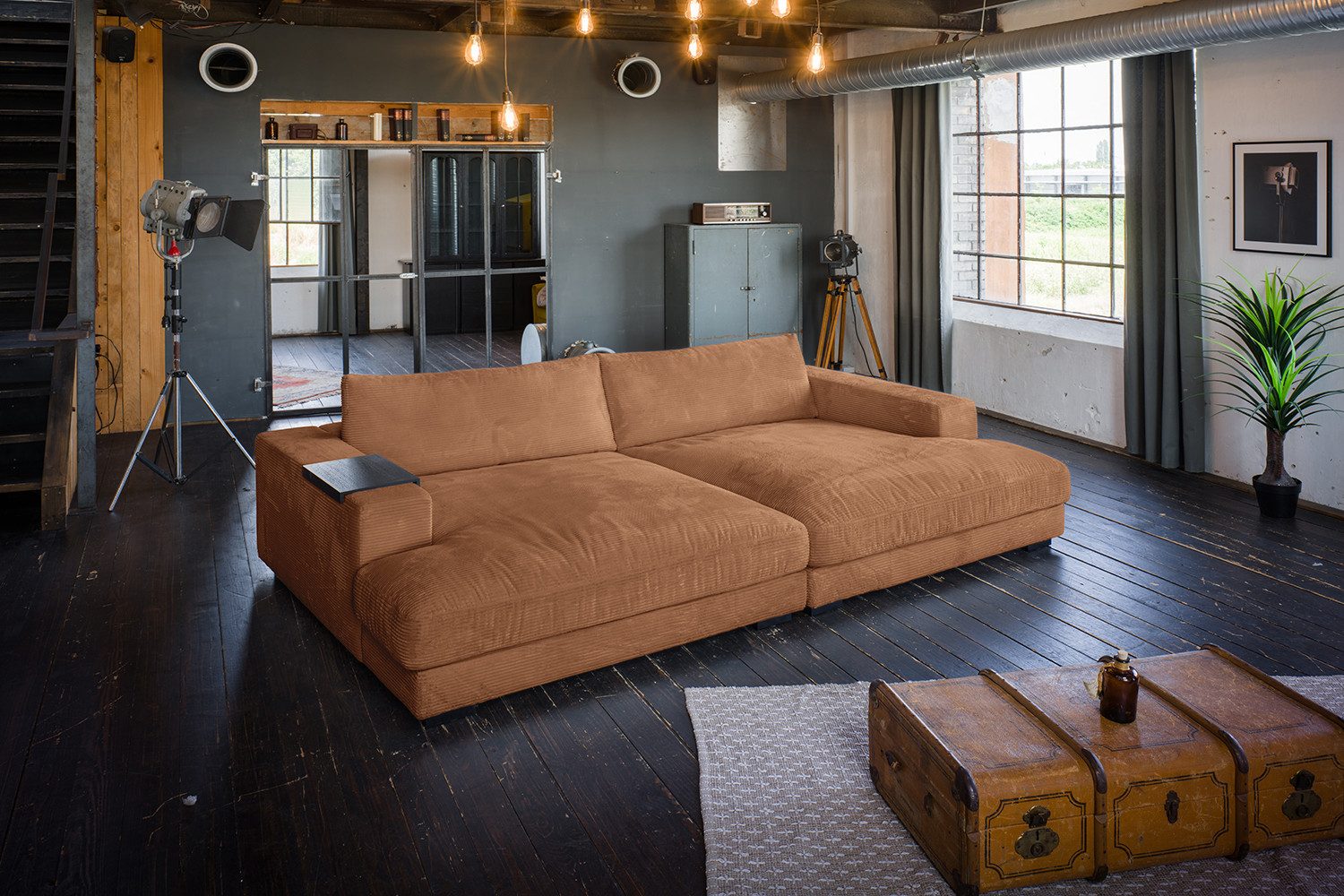 KAWOLA Big-Sofa MADELINE Riesen Cordsofa - günstig online kaufen