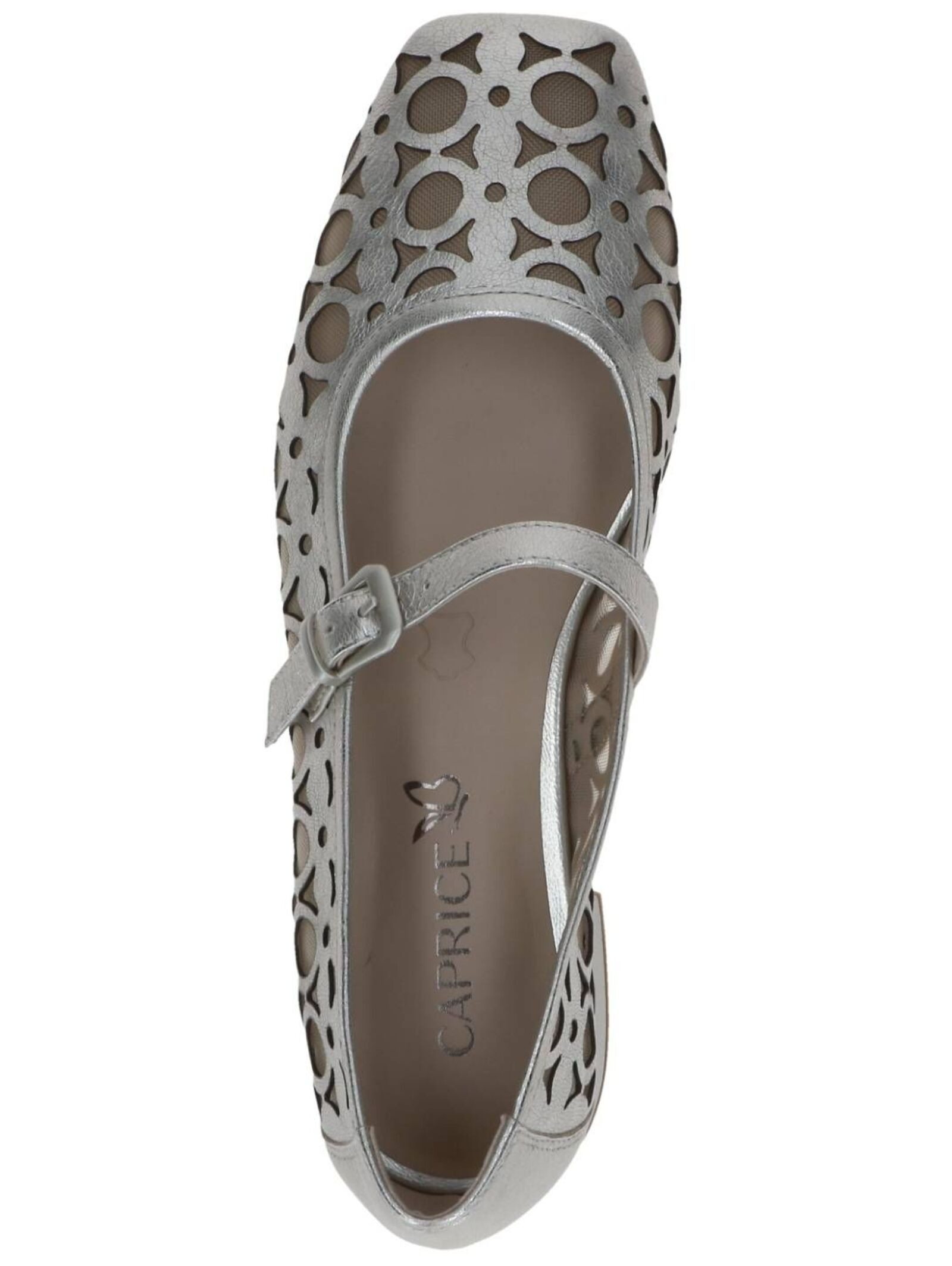 Caprice Ballerinas Leder . Riemchenballerina