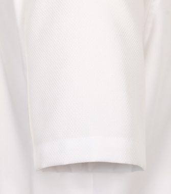 CASAMODA Businesshemd Kurzarmhemd - Comfort Fit - Struktur - Weiß