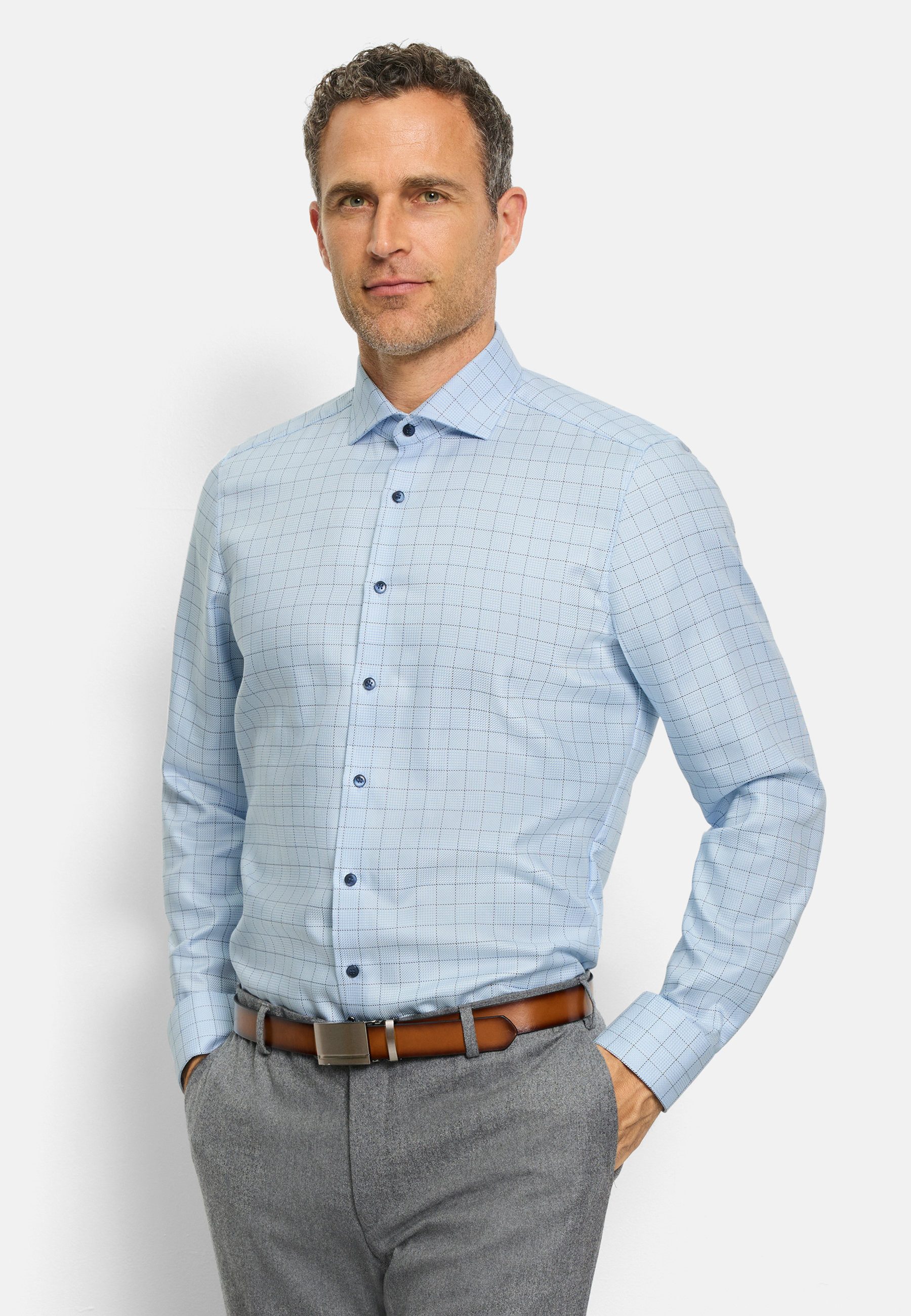 OLYMP Businesshemd OLYMP Level Five, body fit, Businesshemd, Royal Kent