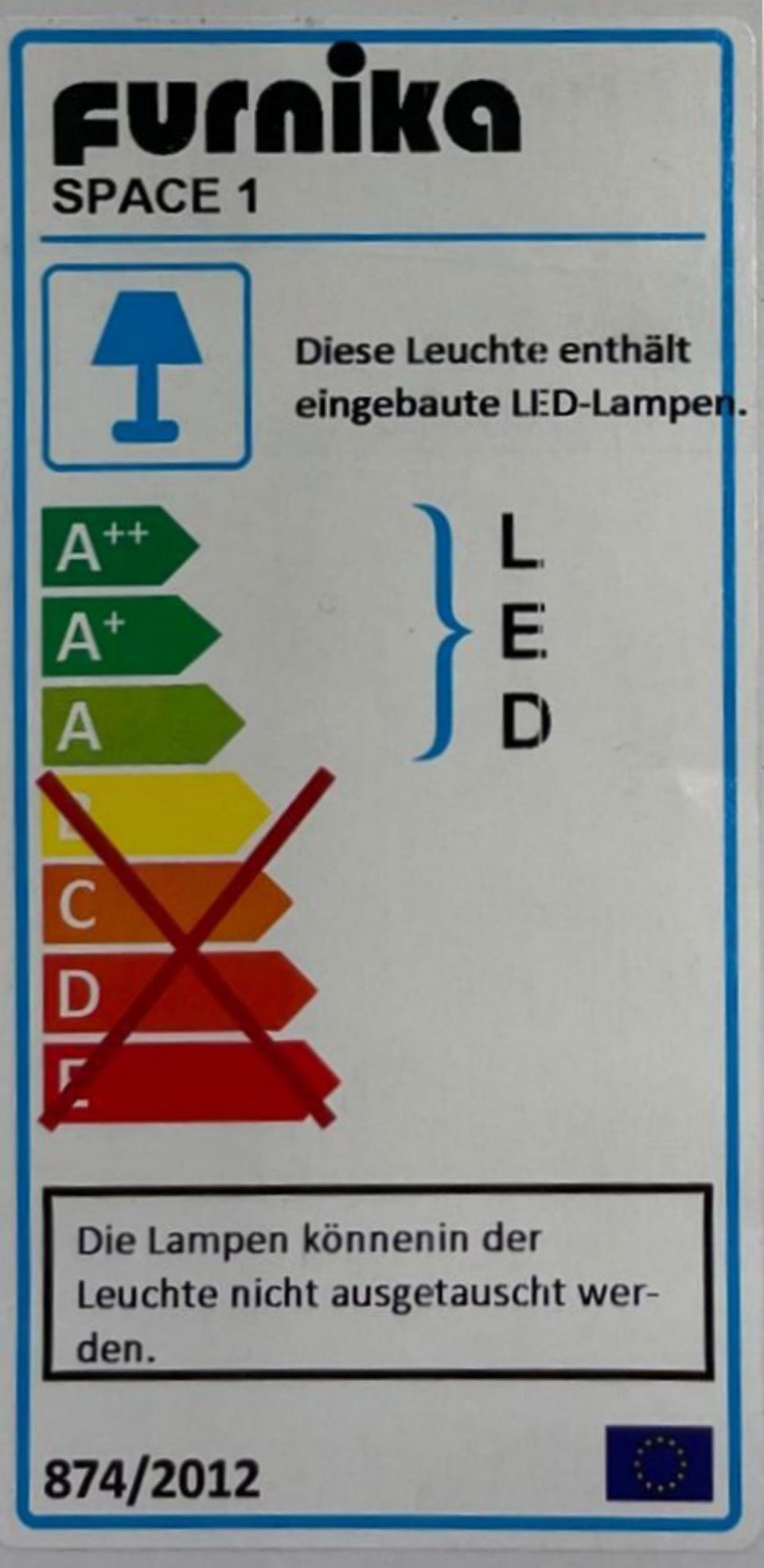 mit Glastür) Standvitrine Buche (176x37x33 perfekt VR-Wohnideen Glasvitrine LED, cm) (Glasvitrine für Sammler, stehend, C1014 1 Sammlervitrine