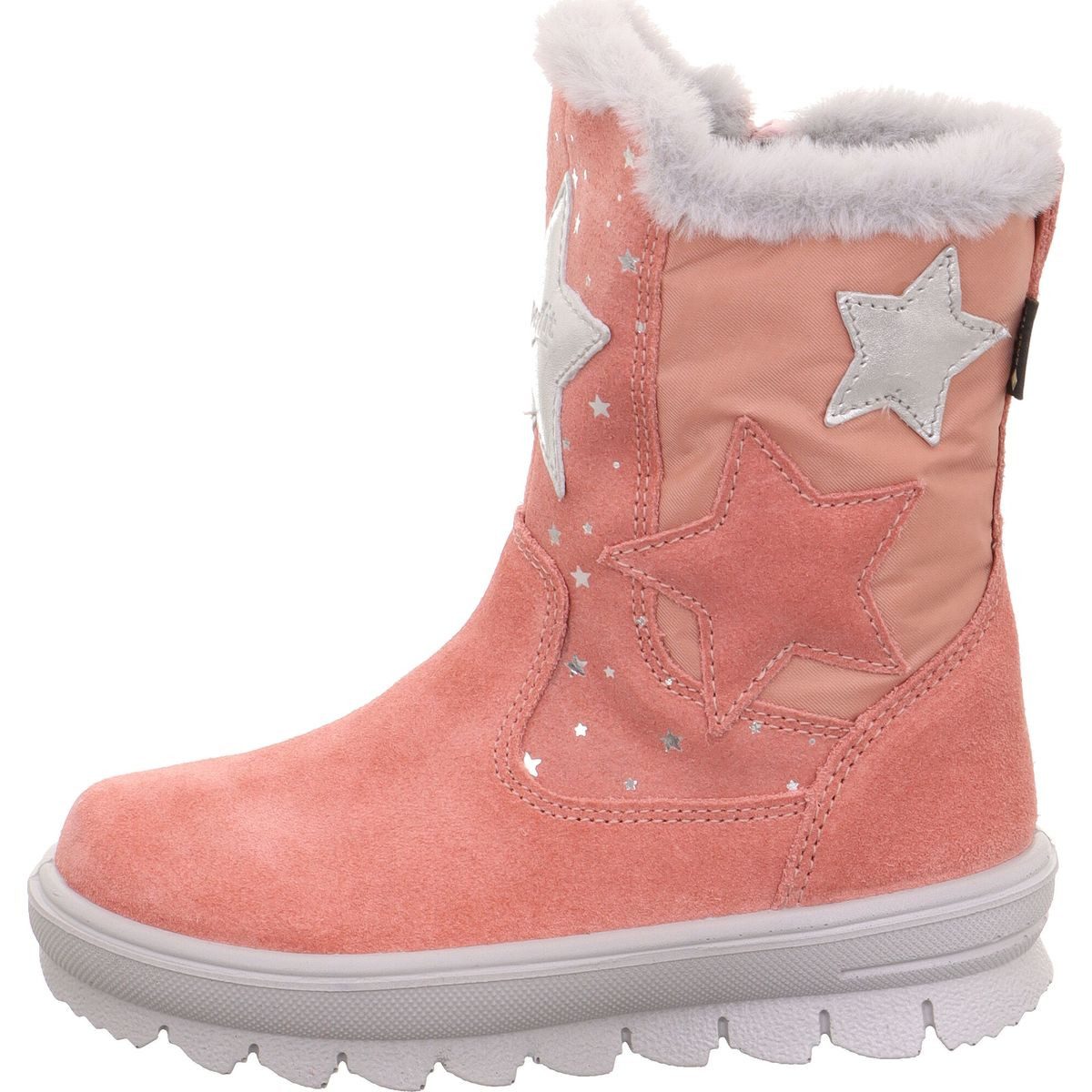 Superfit Flavia Winterstiefel Stylische, wasserdichte Mädchenstiefel mit Glitzersternprint und