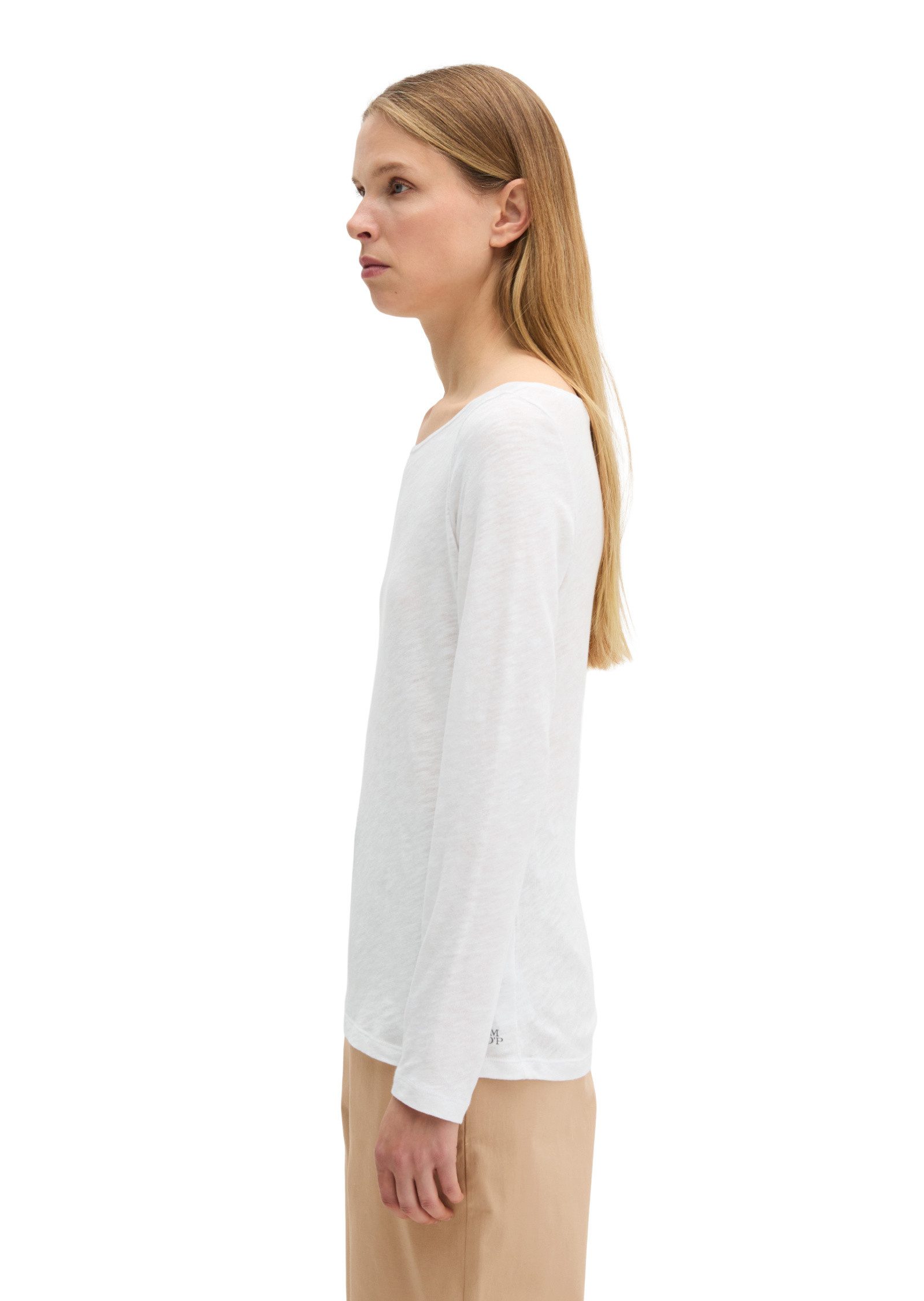 Marc O'Polo Langarmshirt aus Organic Cotton günstig online kaufen