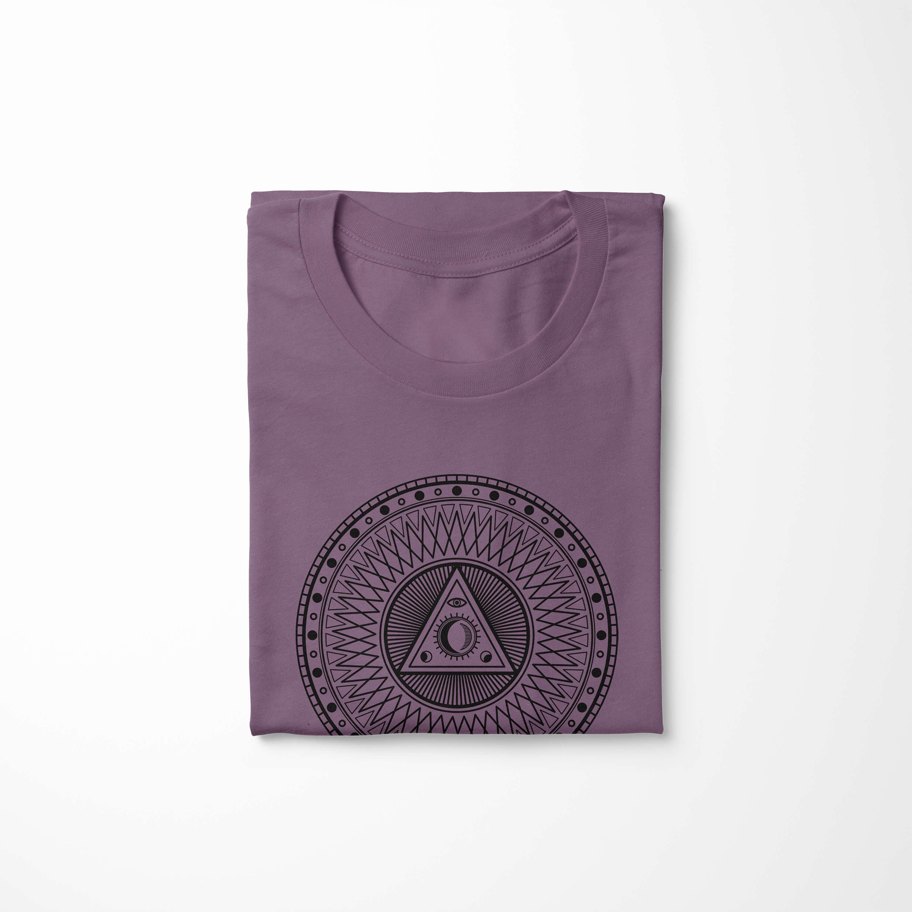 Struktur T-Shirt angenehmer Alchemy feine Premium No.0032 Sinus Shiraz Symbole Tragekomfort Serie Art T-Shirt