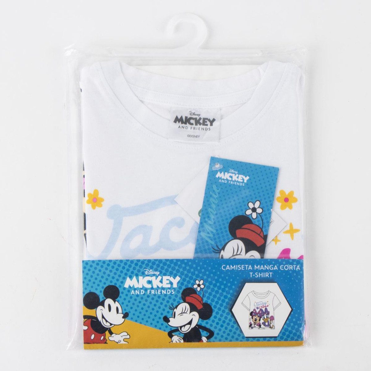 Disney Minnie Mouse T-Shirt - Kurzarmshirt Kinder Baumwollshirt Freizeit Sommer Kleidung (1-tlg) – Bild 5 von 5