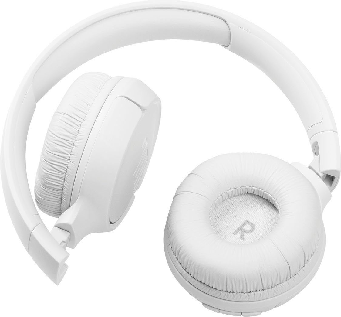 JBL TUNE T510 BT On-Ear-Kopfhörer Now, (Sprachsteuerung, Siri, Google kompatibel Siri) Assistant, mit Google weiß