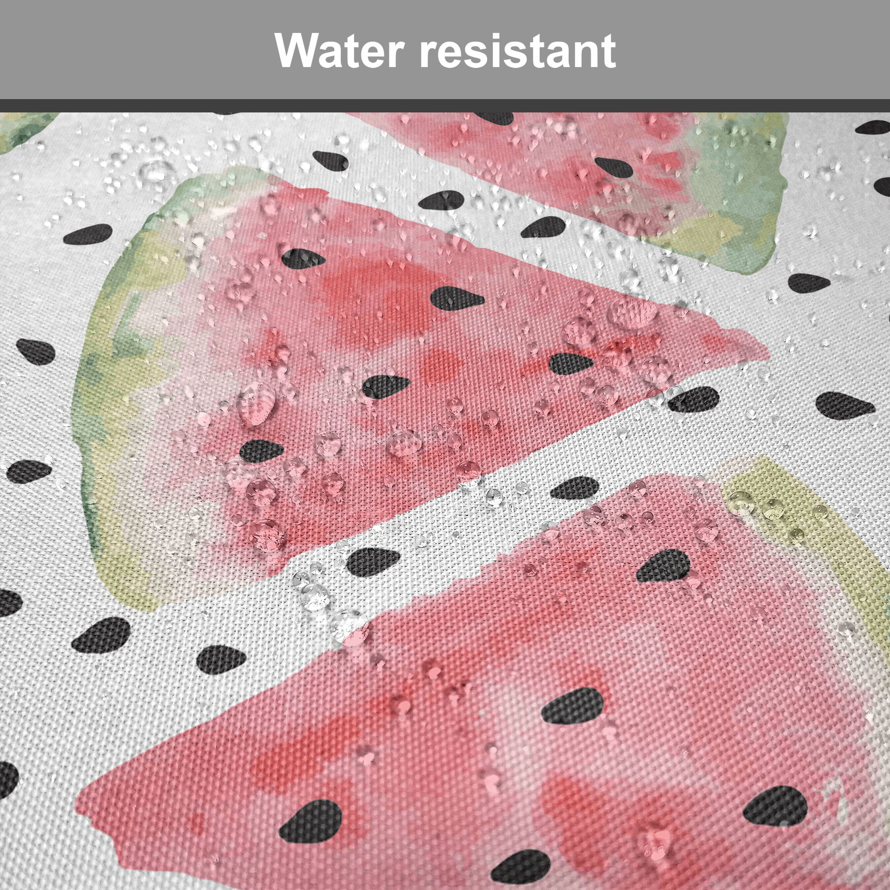 Stücke Wassermelone Aquarell Küchensitze, wasserfestes Stuhlkissen mit für Kissen von Dekoratives Riemen Abakuhaus