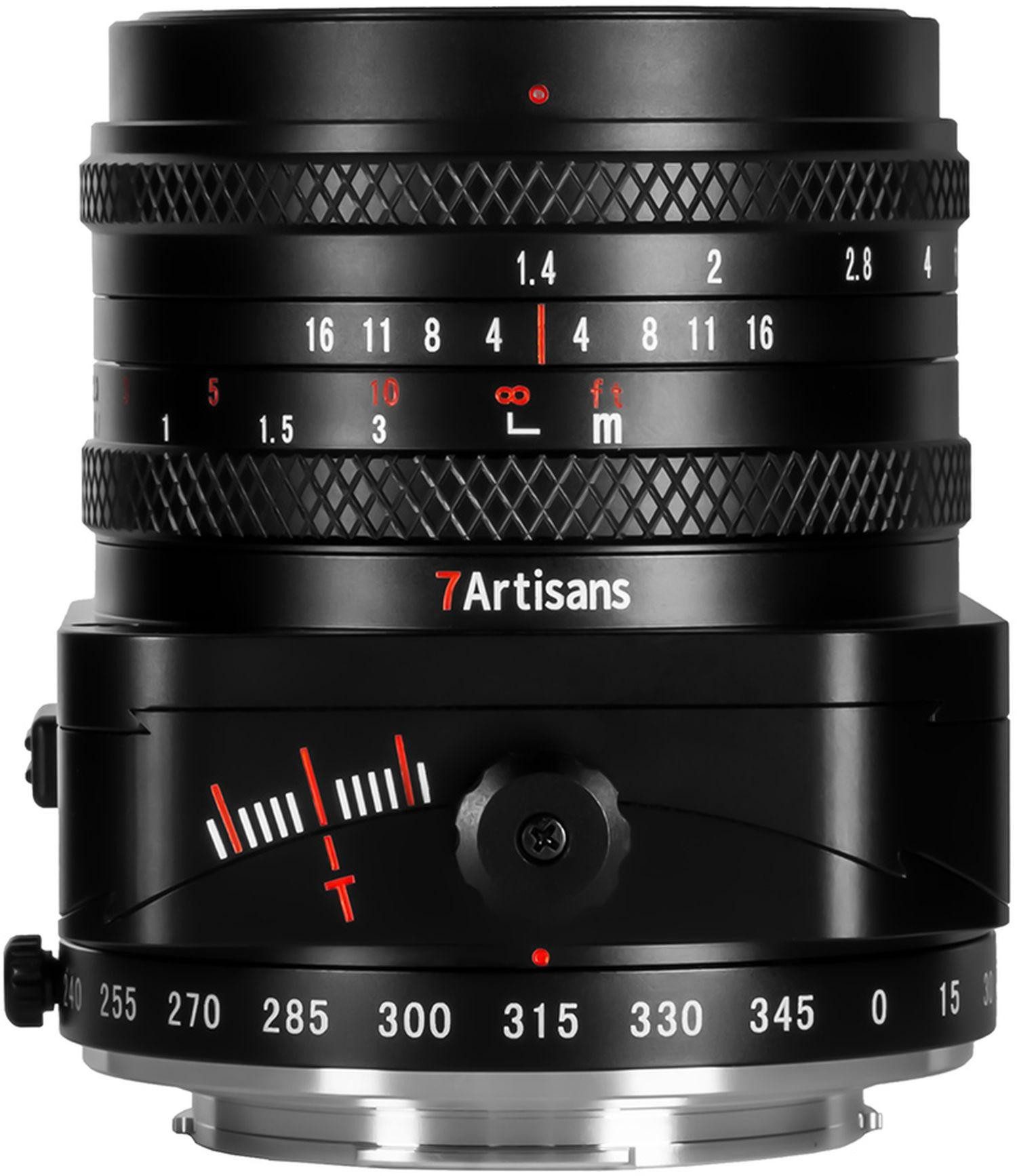 7Artisans 50mm f1,4 Tilt Shift Sony E Zoomobjektiv