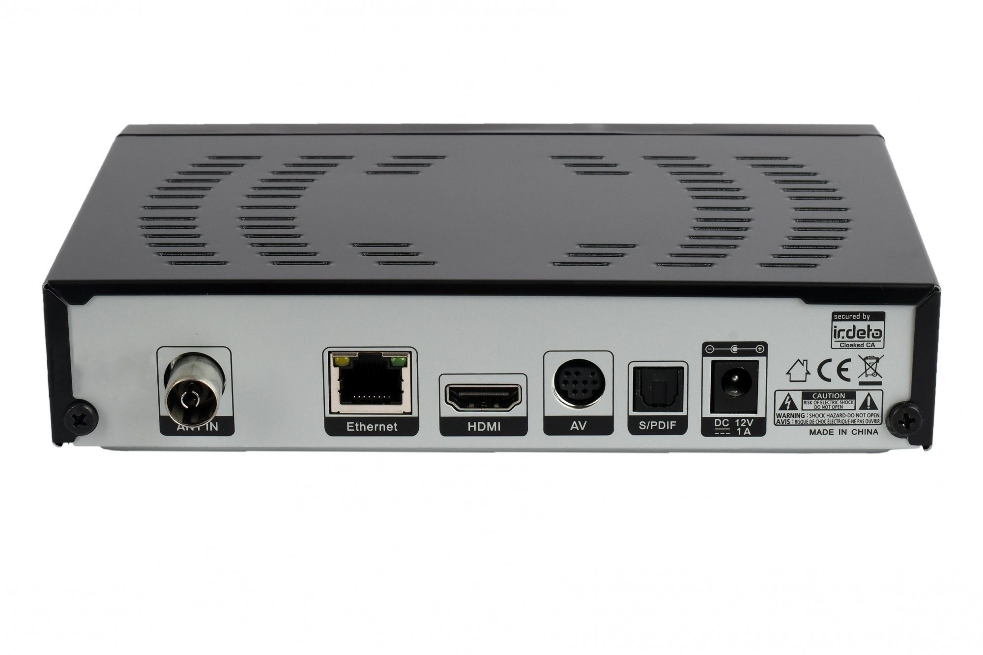 Vantage VT-93-U, Comboreceiver DVB-C und DVB-T2 HD Receiver (1080p Full HDTV, USB, HDMI, AV, S/PDIF, freenet TV)