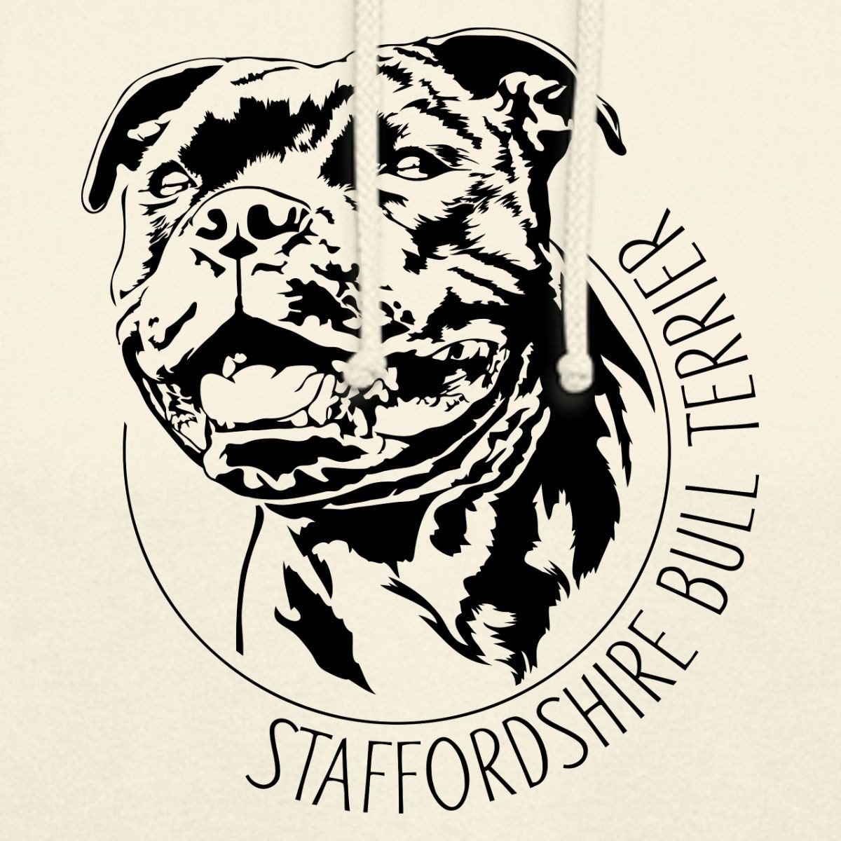 Spreadshirt Hoodie Staffordshire Bull Terrier Unisex Hoodie (1-tlg)