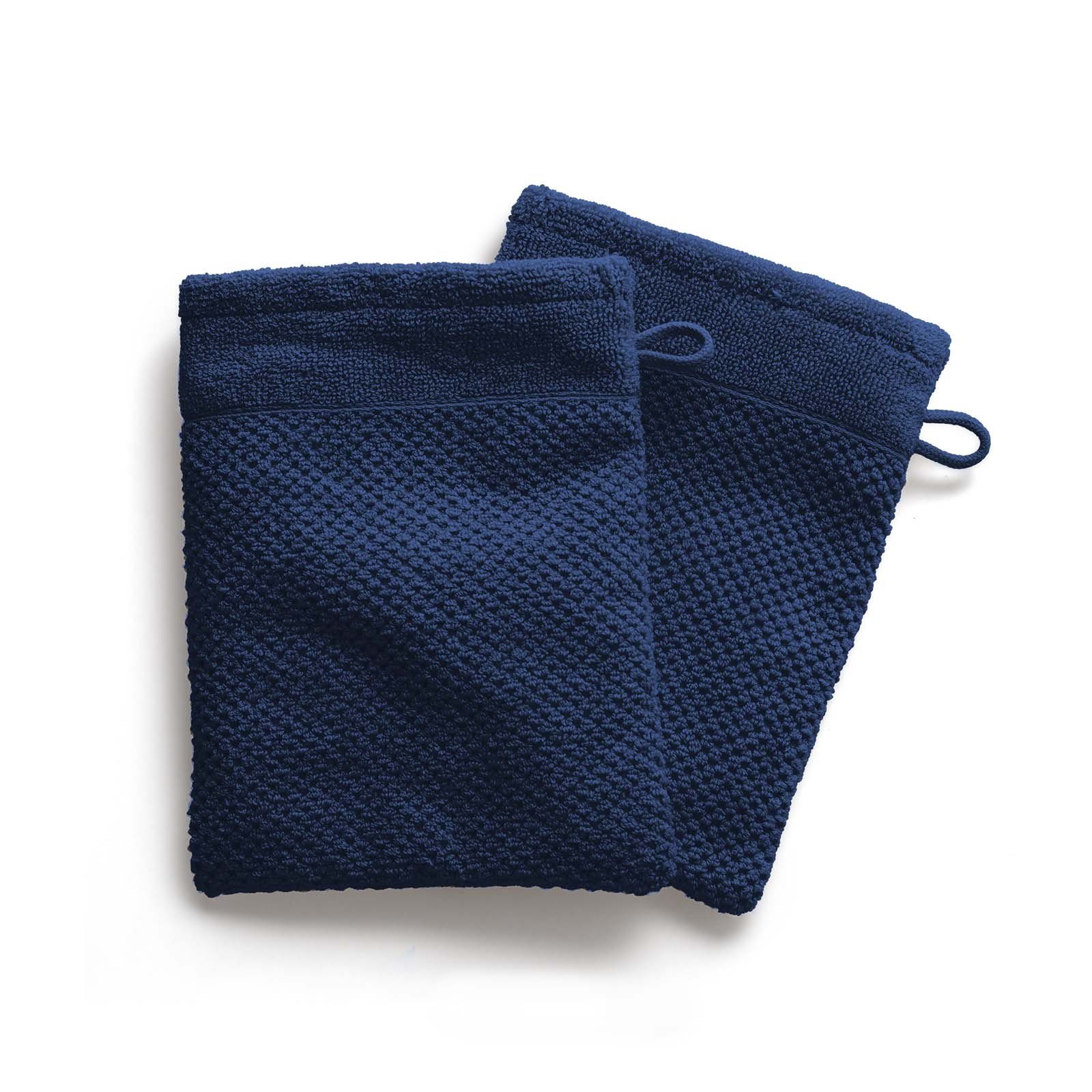 Kushel Waschhandschuh The Wash Glove Set Ocean Blue