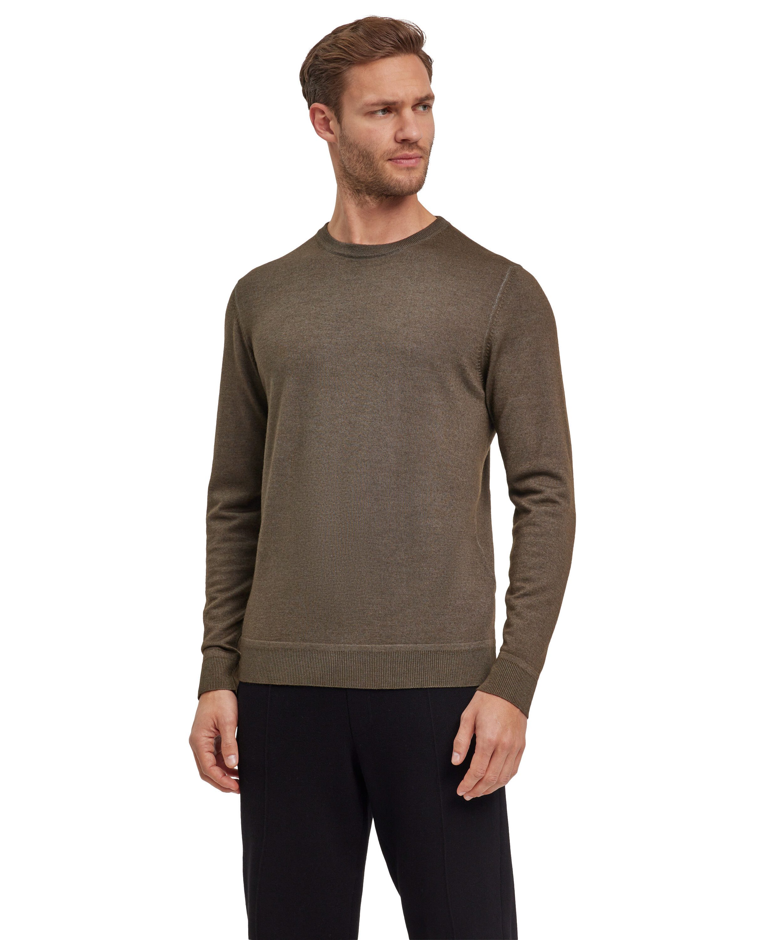 Strickpullover Pullover aus Merinowolle