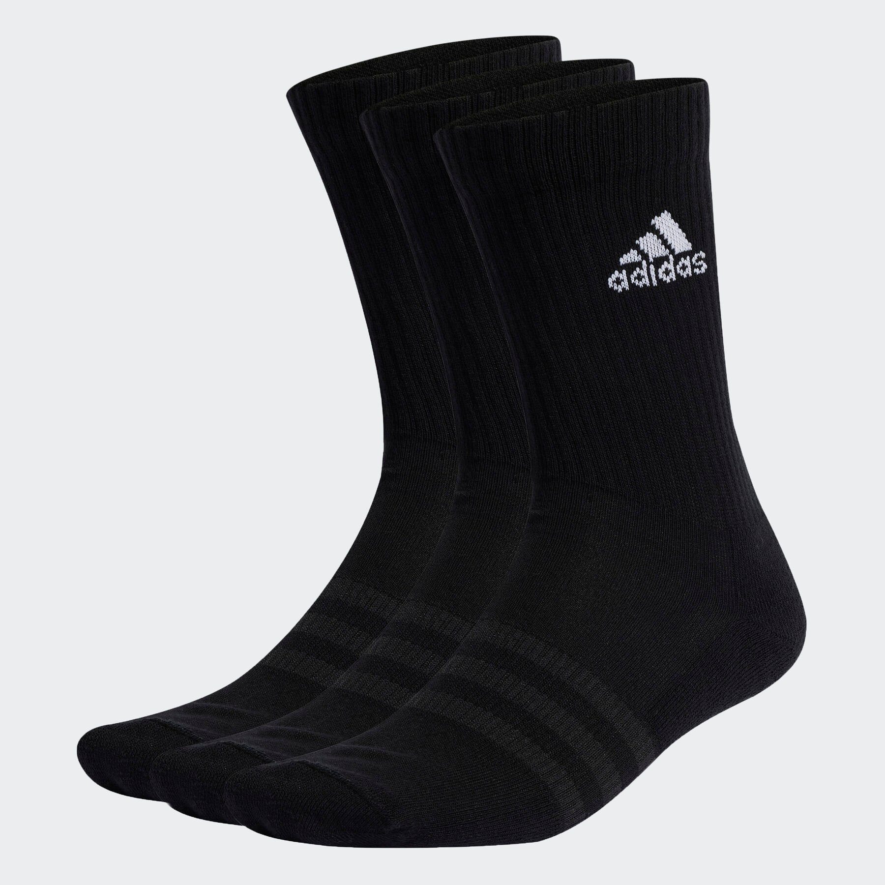 / Black Performance White Sportsocken (3-Paar) adidas PAAR CREW SOCKEN, CUSHIONED 3