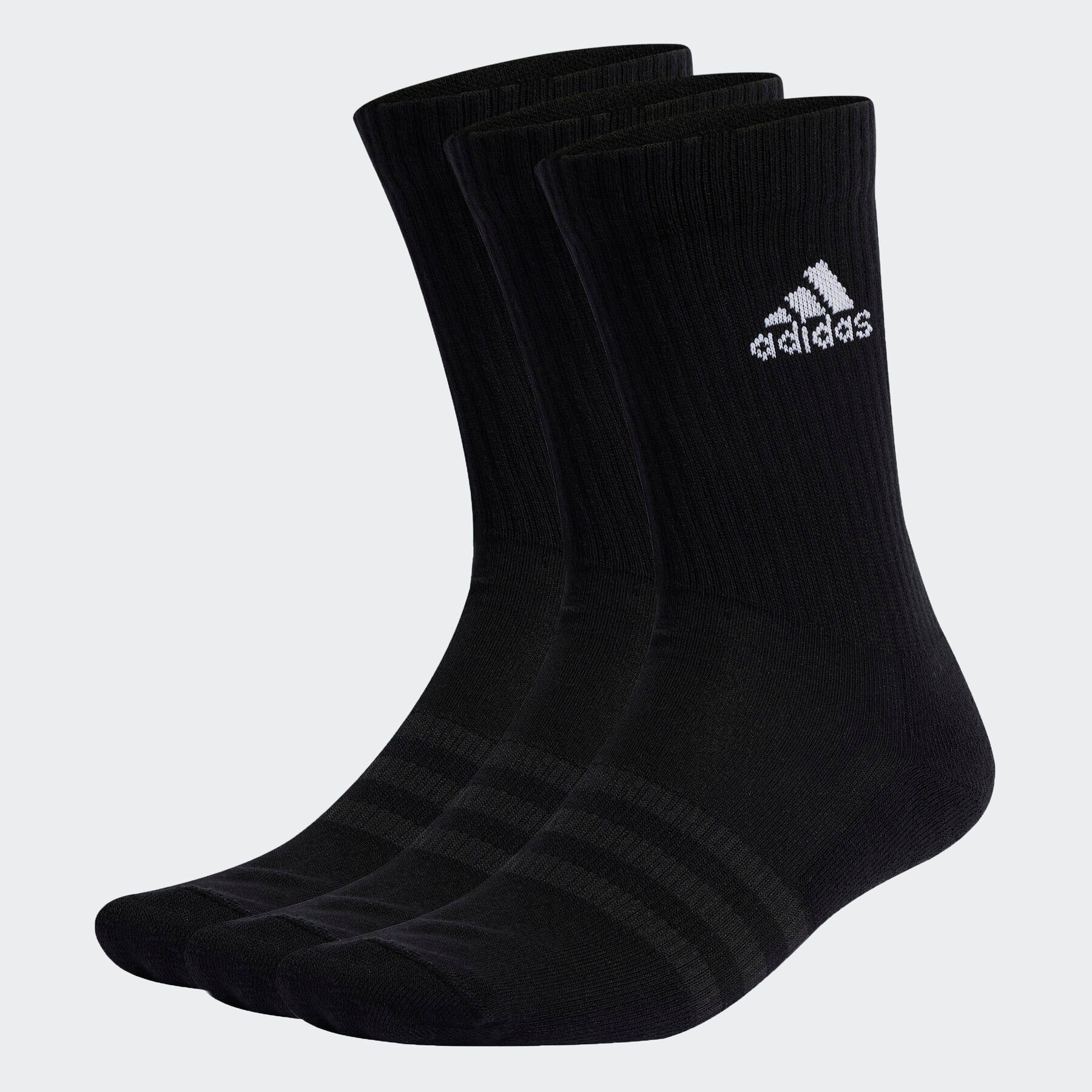 adidas Performance Funktionssocken CUSHIONED CREW SOCKEN, 3 PAAR (3-Paar)
