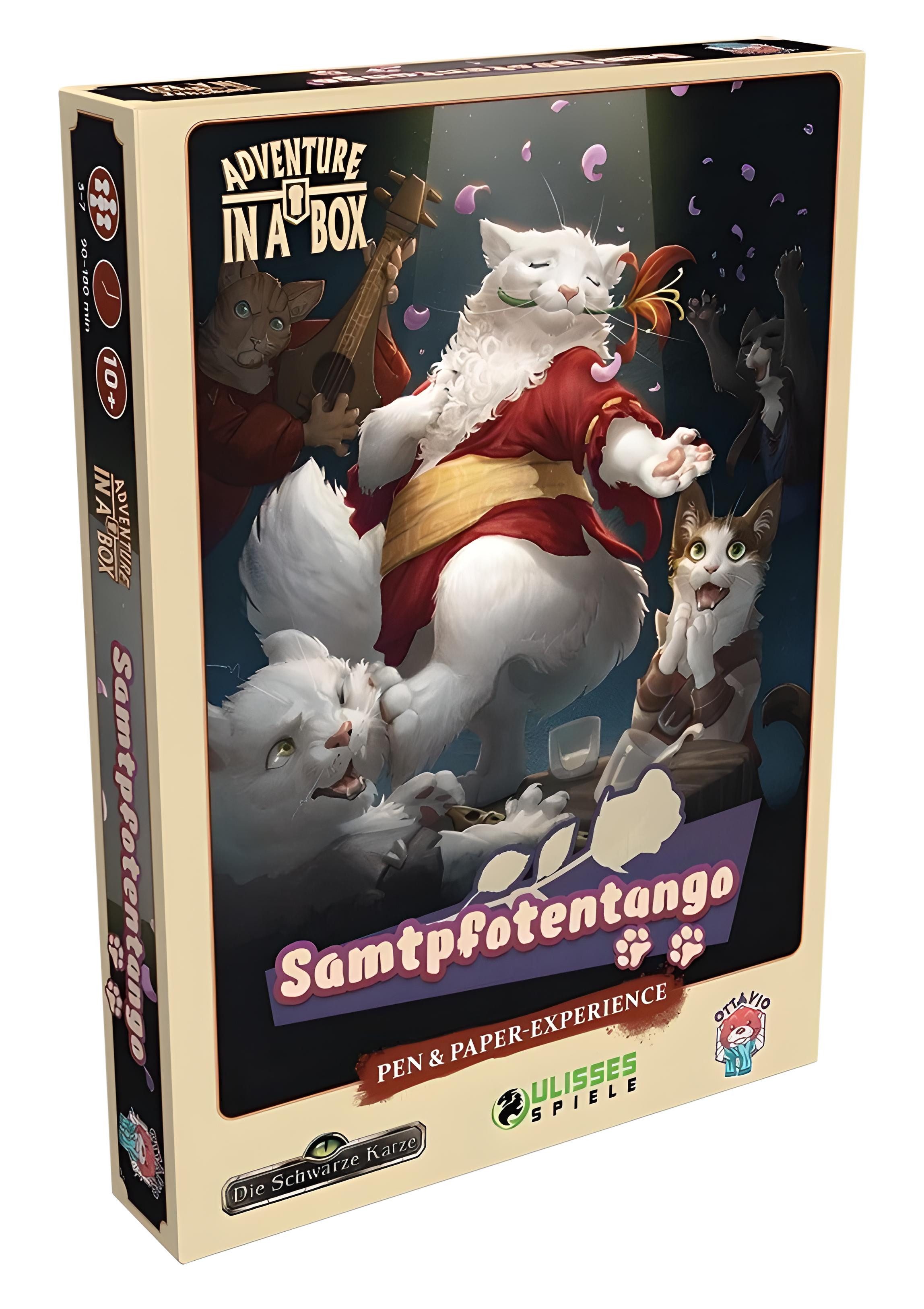 Ulisses Игры Spiel ADVENTURE IN A BOX - Samtpfotentango DE