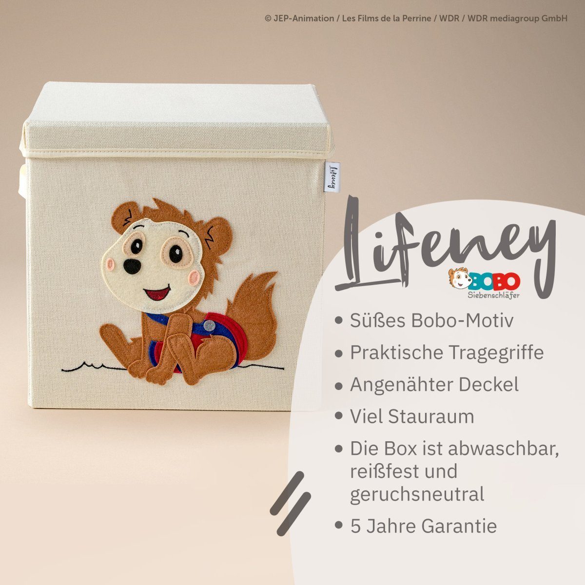 Lifeney Aufbewahrungsbox Aufbewahrungsbox, Stauraumwunder, Kinderzimmer-Org günstig online kaufen