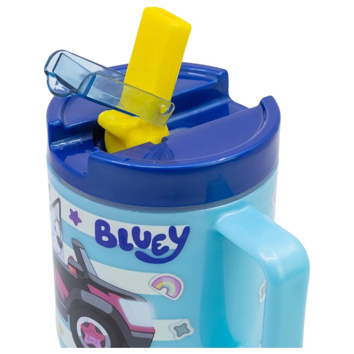 Storline Trinkflasche Bluey Becher Kunststoffbecher 530 ml mit Schraubdeckel – Bild 4 von 4