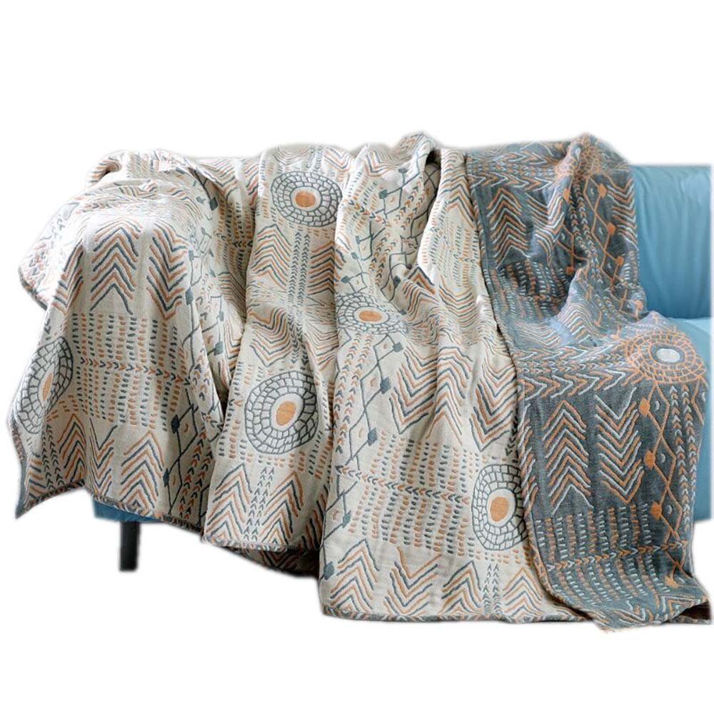 Sofaschoner Baumwolle atmungsaktives Sofa-Handtuch ethnischer Stil Druck DRSEON
