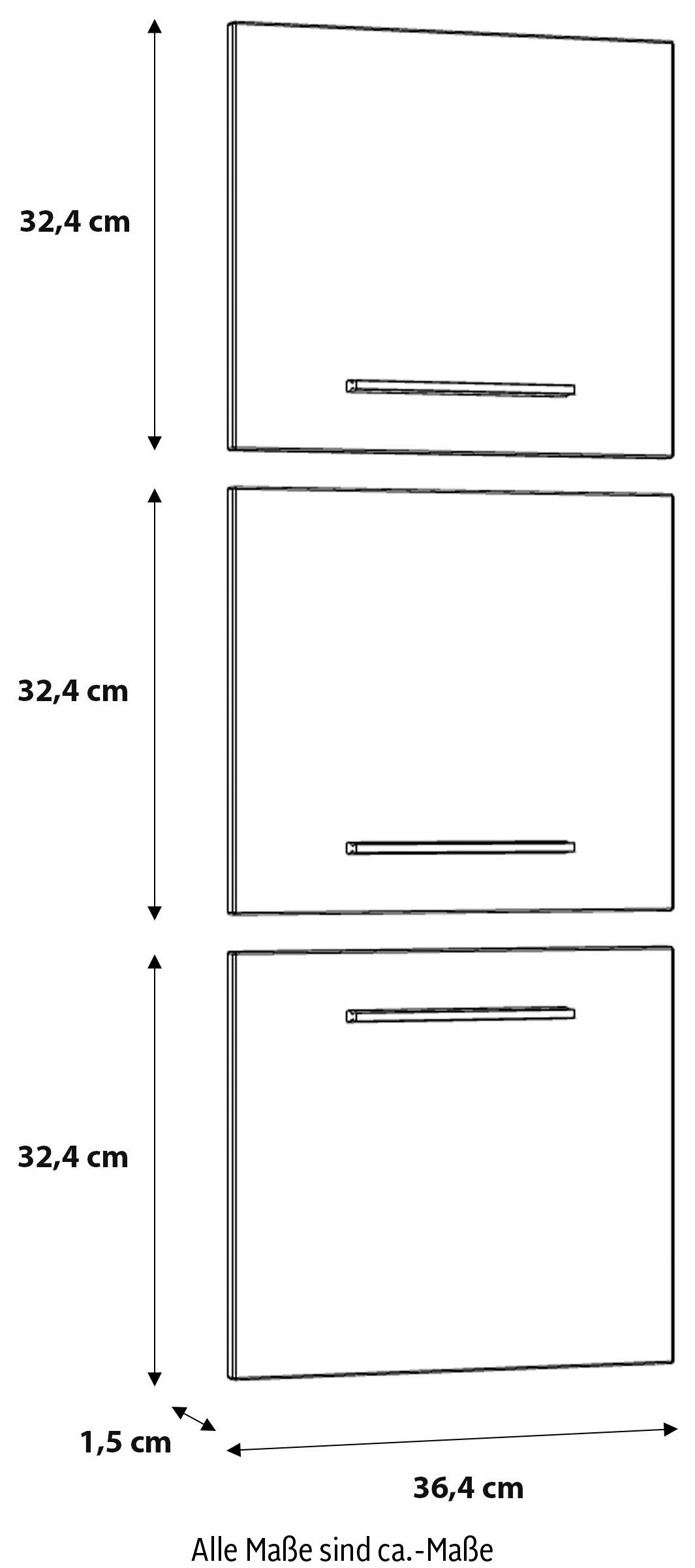 weiß FORTE Türfront