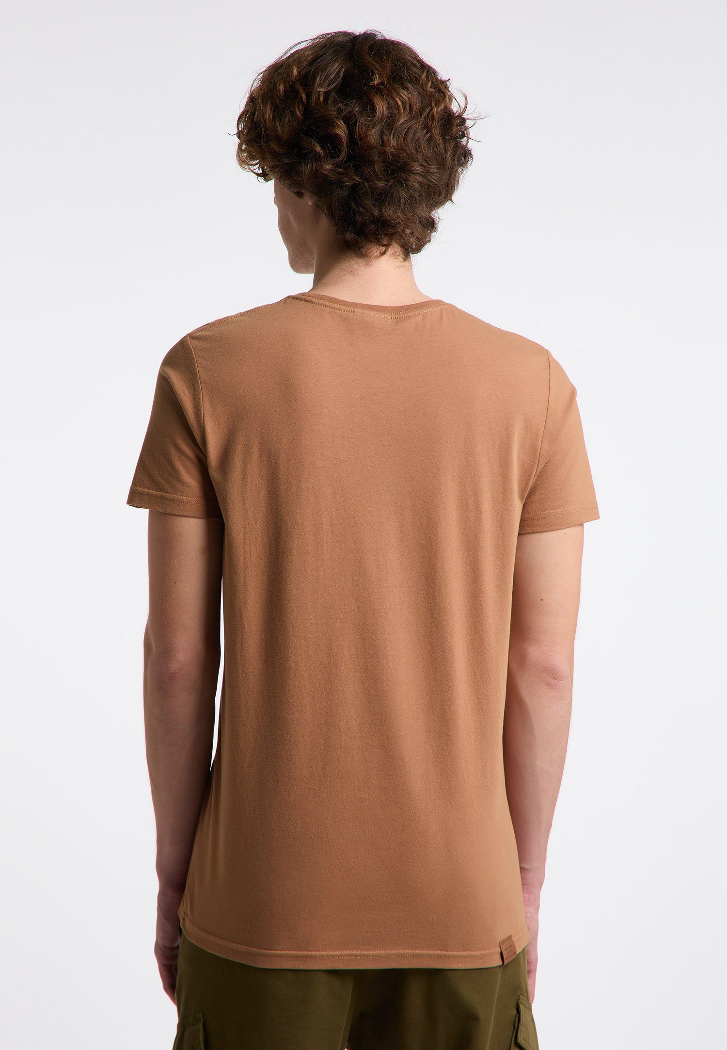 Ragwear T-Shirt Mode Vegane Nachhaltige CINNAMON & HORIZ
