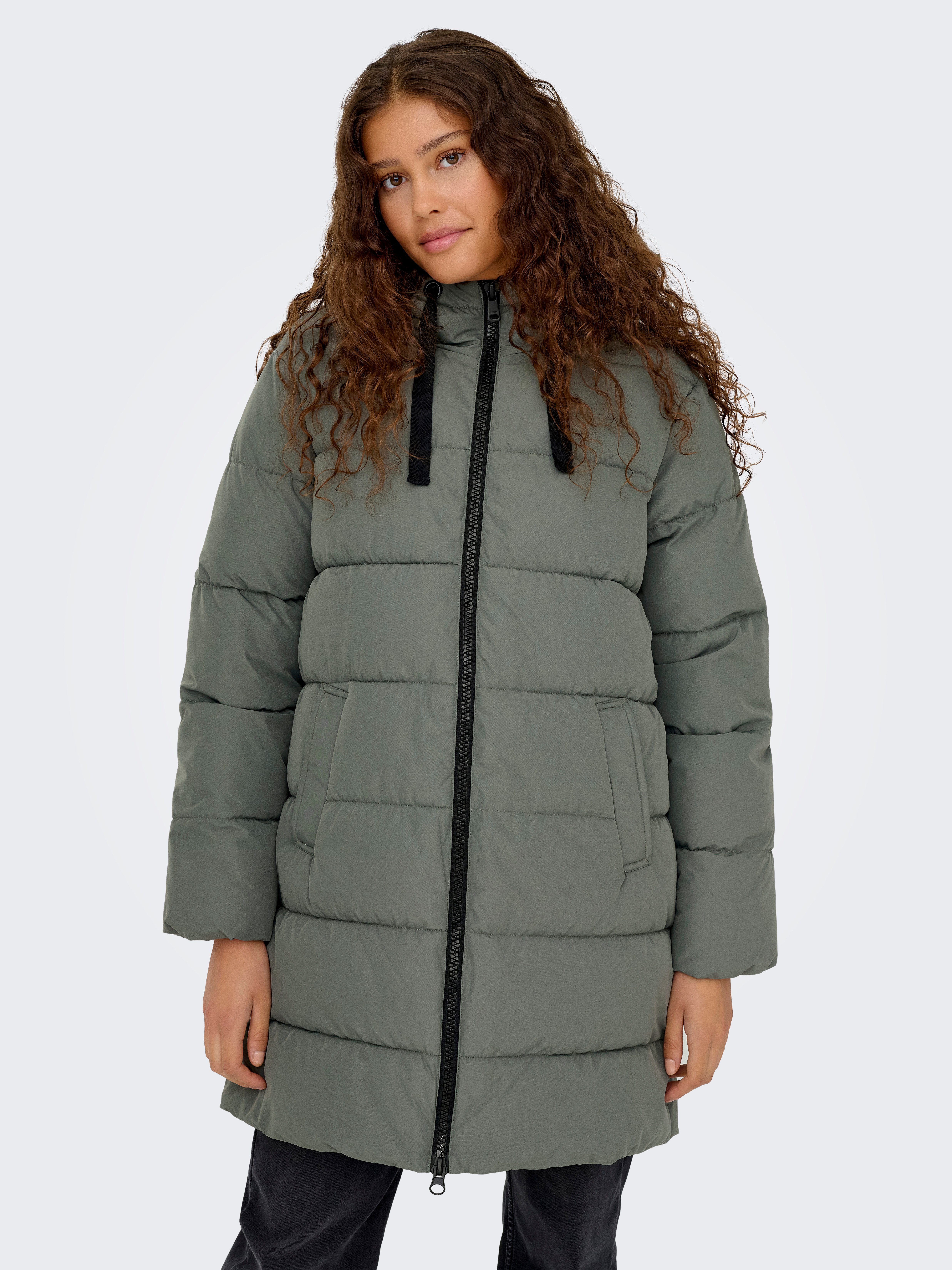 ONLY Steppmantel ONLCLAIR PUFFER HOOD COAT günstig online kaufen