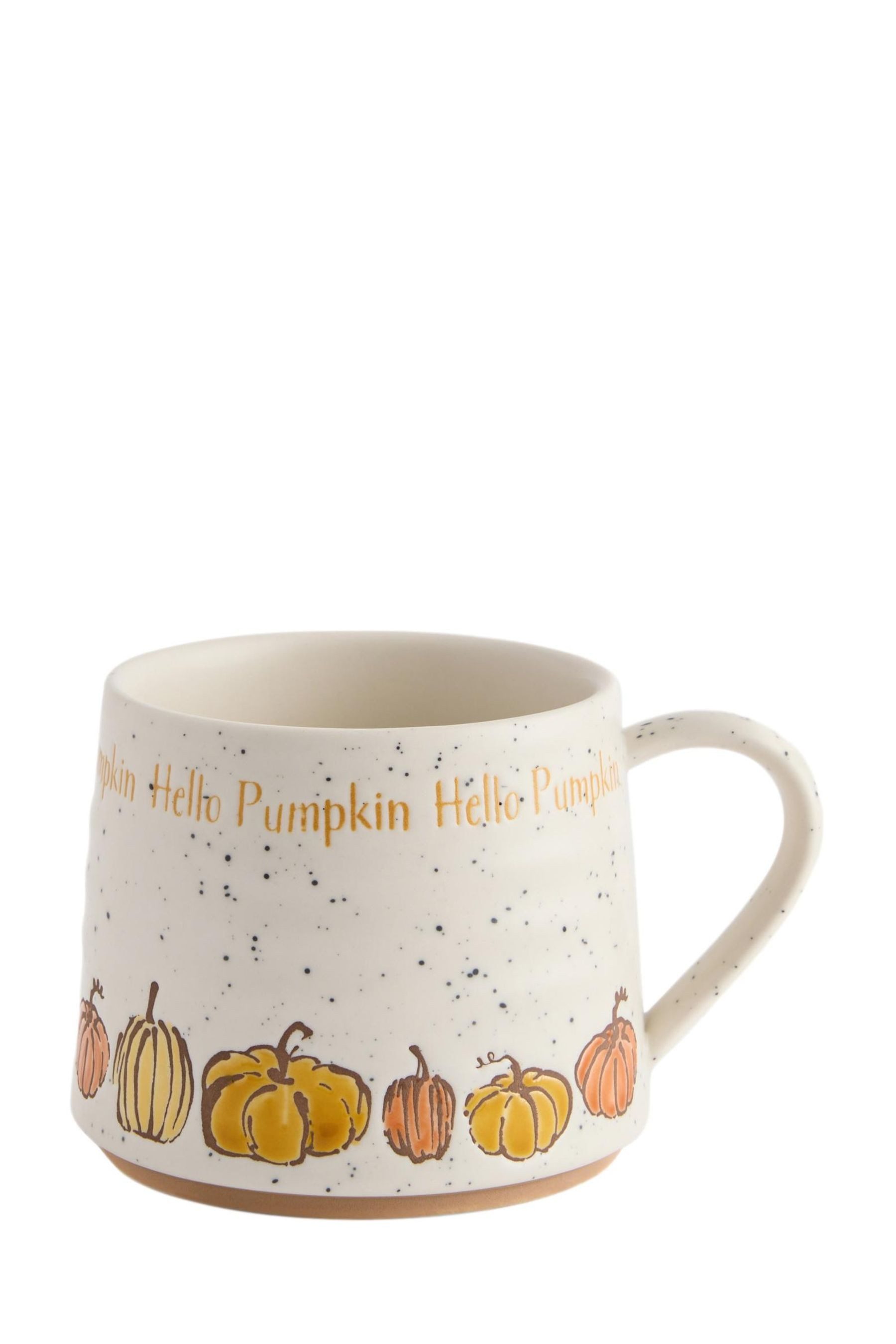 Next Becher Herbstliche Bechertasse, Hello Pumpkin, 1-tlg., Steingut