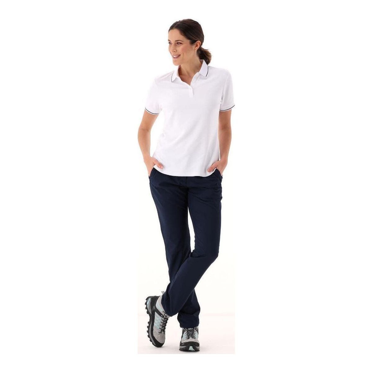 CMP Outdoorhose Woman Long Pant Hochfunktionale Hose für Komfort und Leistung mit elastischem Gewebe