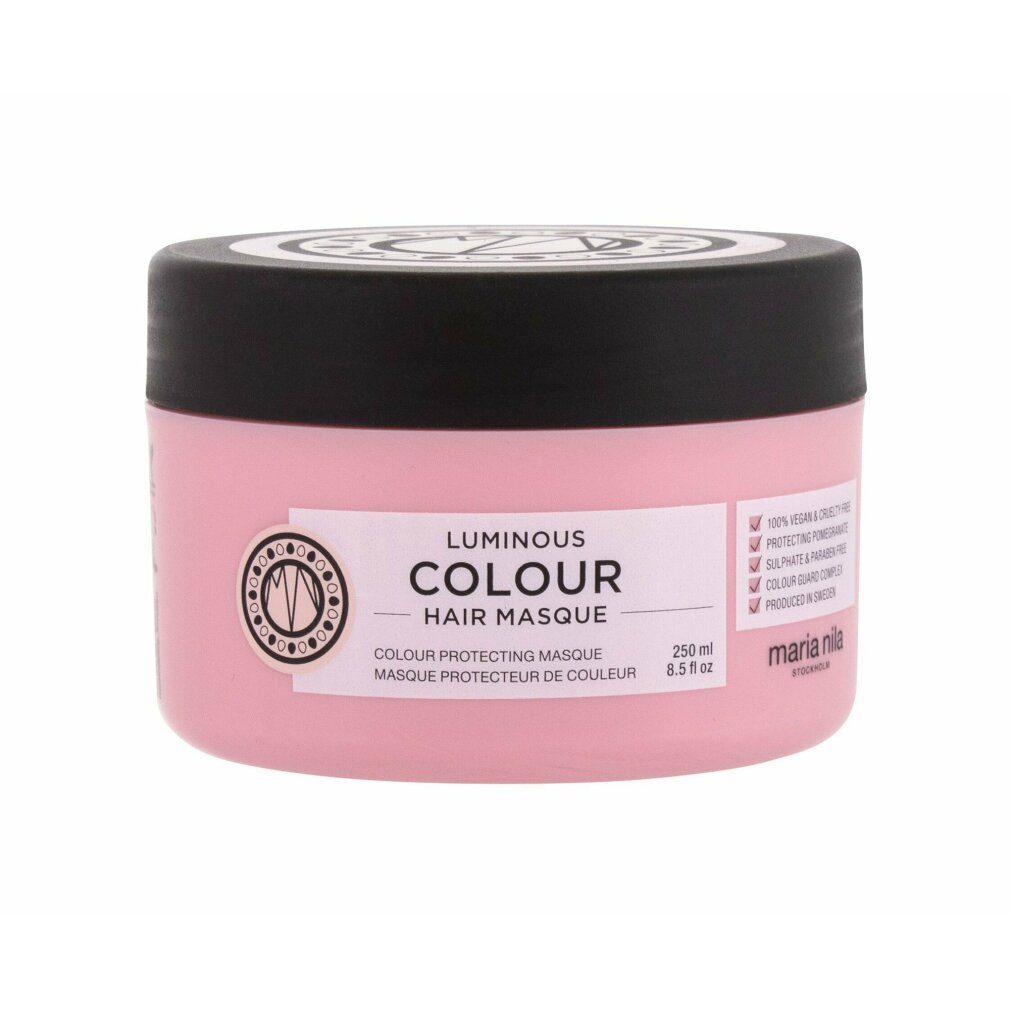 Maria Nila Haarkur Luminous Colour Masque Maske für koloriertes Haar 250ml