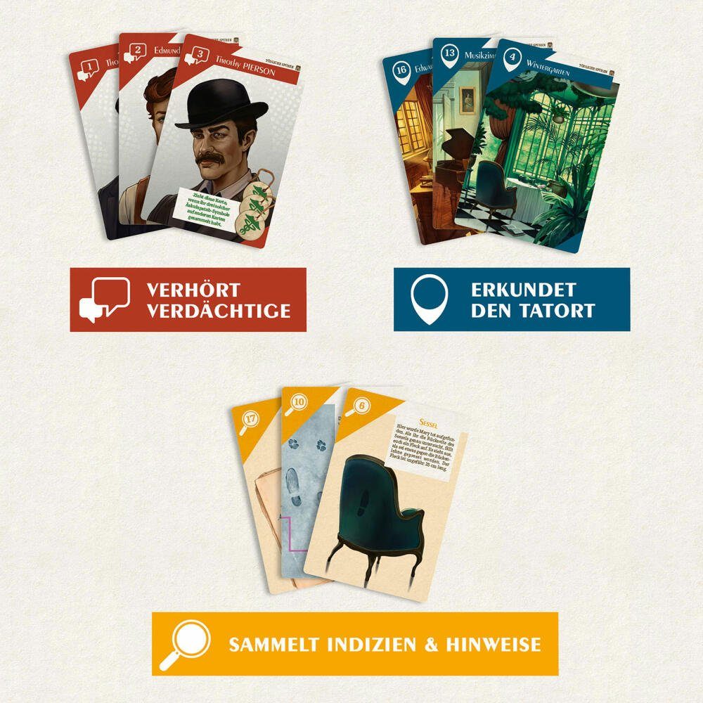 Kosmos Spiel Suspects: Tödliche Spuren