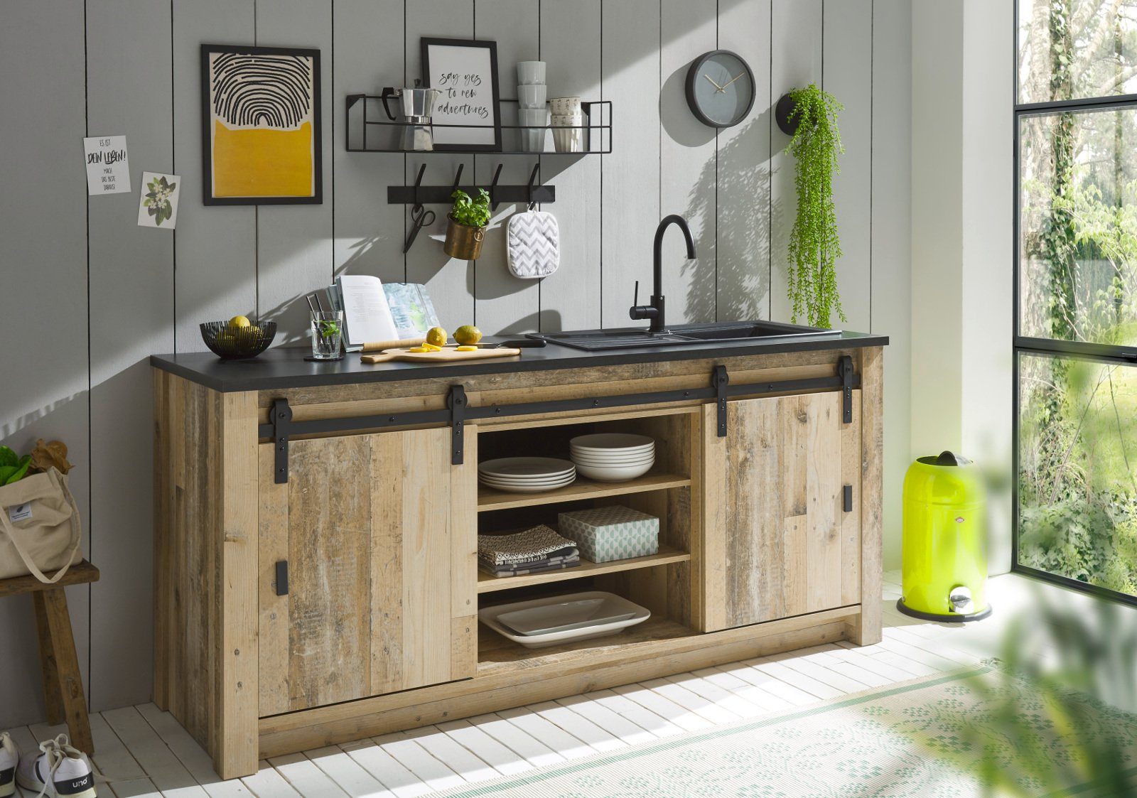 Furn.Design Spülenunterschrank Stove (Küchenschrank in Used günstig online kaufen