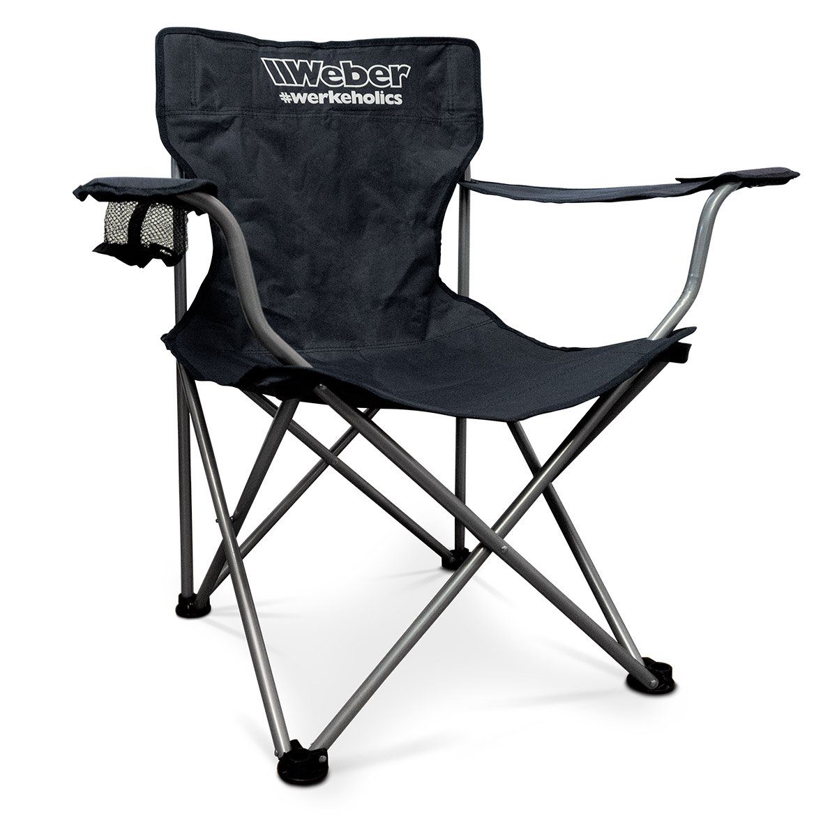 Campingstuhl Weber #Werkeholics Campingstuhl faltbar Schwarz
