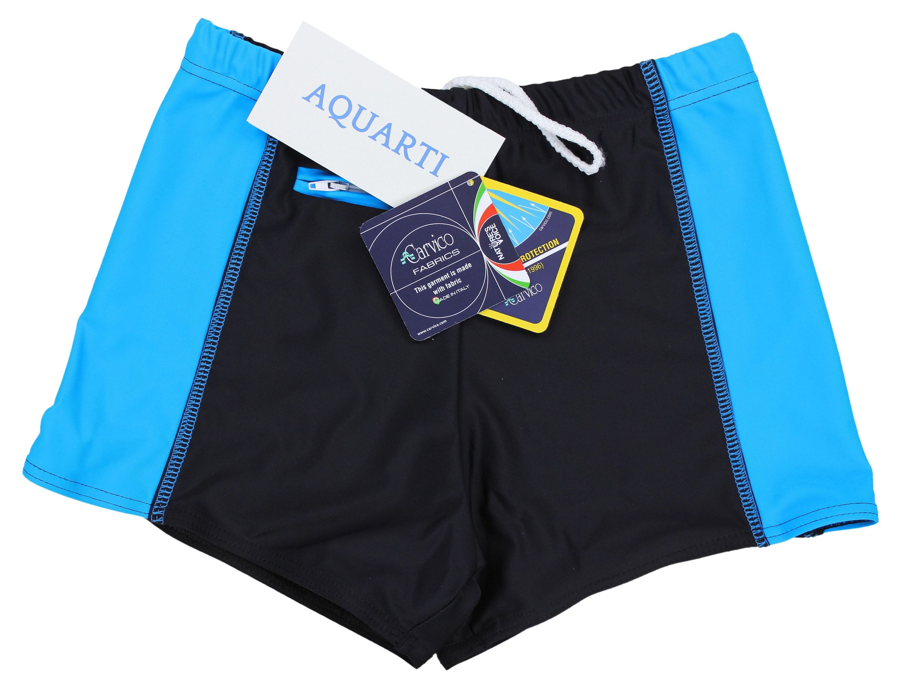 Aquarti Badepants Aquarti Herren Badehose mit Reißverschlusstasche Badeshorts