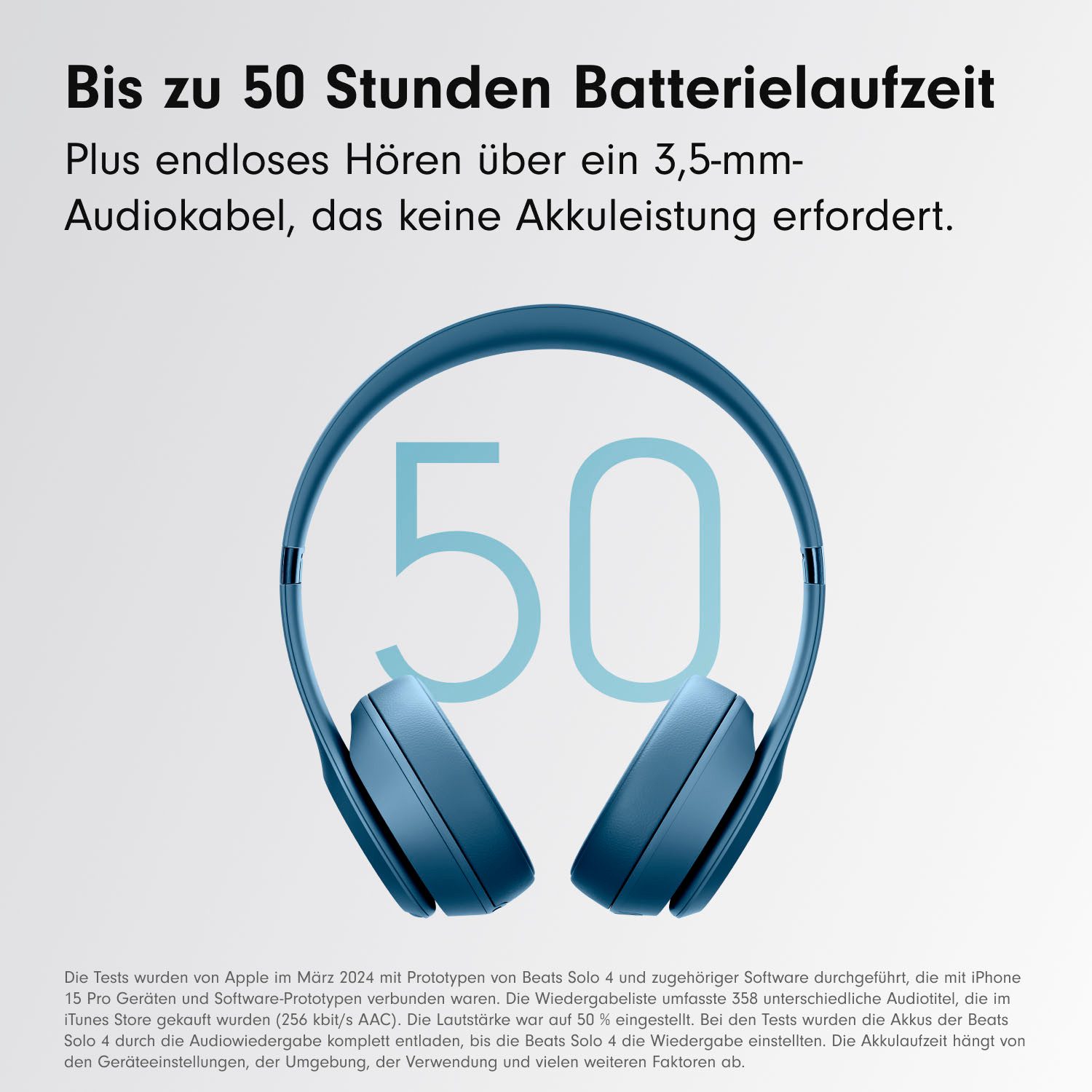 Beats by Dr. Dre Solo 4 On-Ear-Kopfhörer (Freisprechfunktion, Geräuschisolierung, Google Now, Sprachsteuerung, kompatibel mit Siri, Bluetooth)