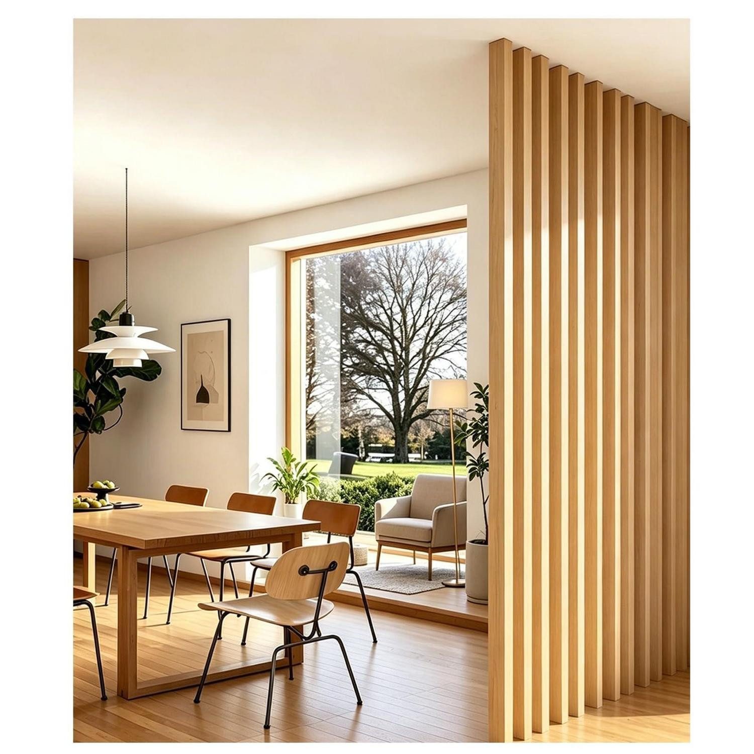 LuxusKollektion Stellwand Raumtrennwand Paravent 6-teilig (6 St)