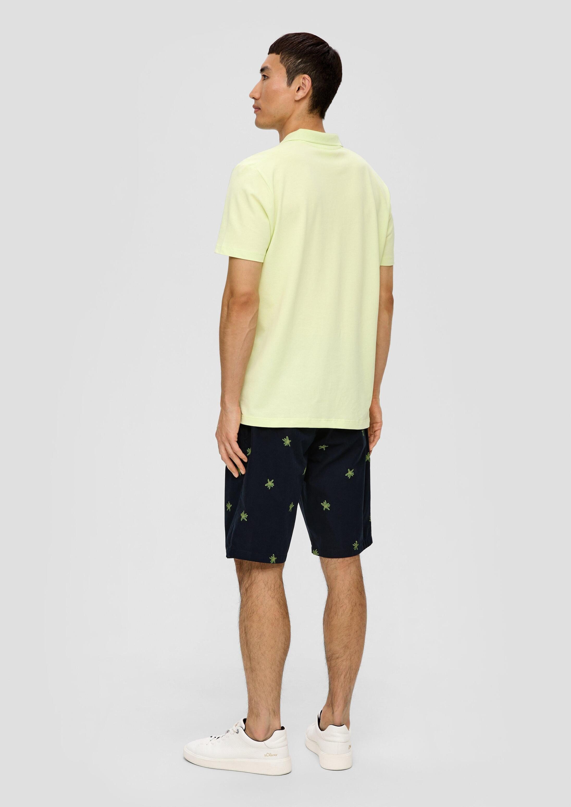 s.Oliver Shorts Bermuda DETROIT Relaxed: Bermuda mit All-over-Print