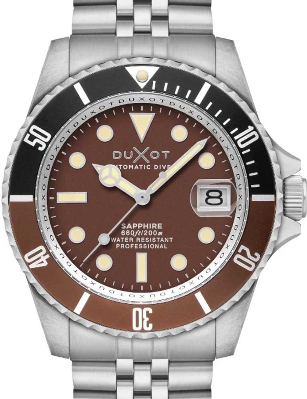 Duxot Automatikuhr Duxot DX-2057-99 Herrenuhr Atlantica Automatik Diver 42mm 20ATM Duxot DX-2057-99 Herrenuhr Atlantica Automatik Diver 42mm 20ATM