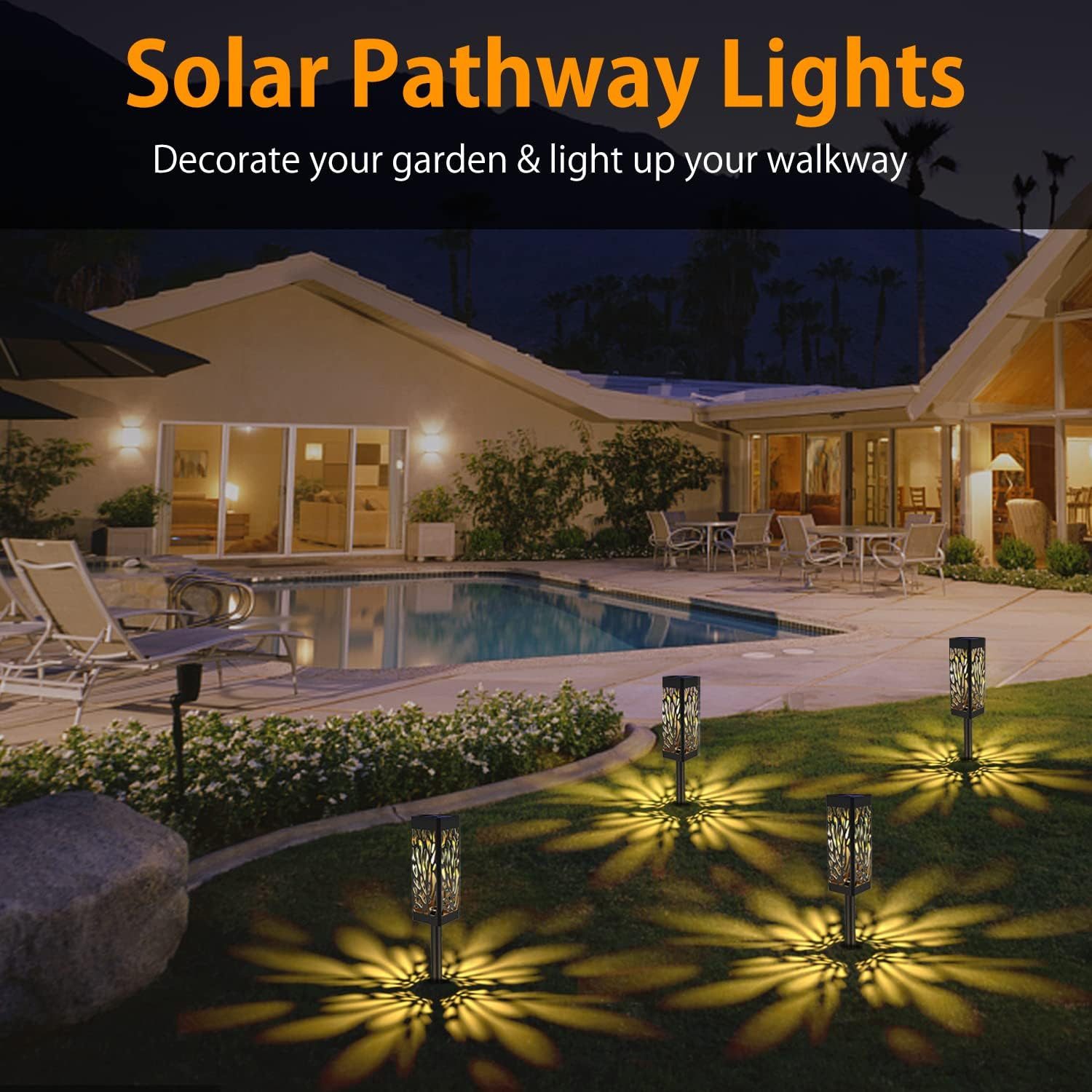 BlingBin LED Solarleuchte 4/8 Stück LED-Solar-Gartenleuchten günstig online kaufen