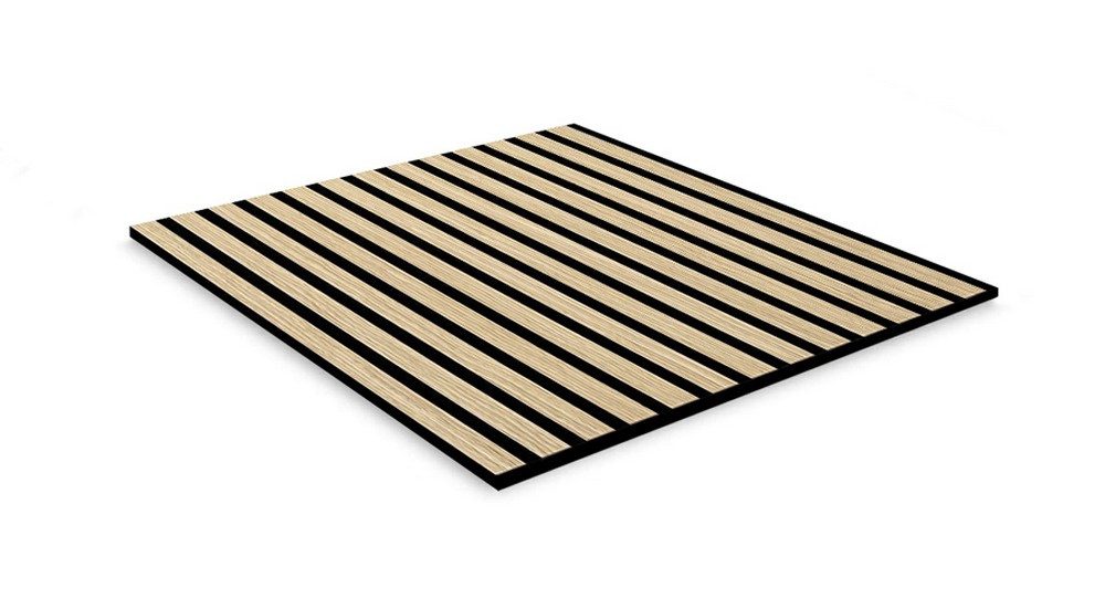JANGAL 3D Wandpaneel Modular Wall Akustikpaneel, Die Holz- und Steinoberflächen sind aus Echtholz- und Echtsteinfurnier