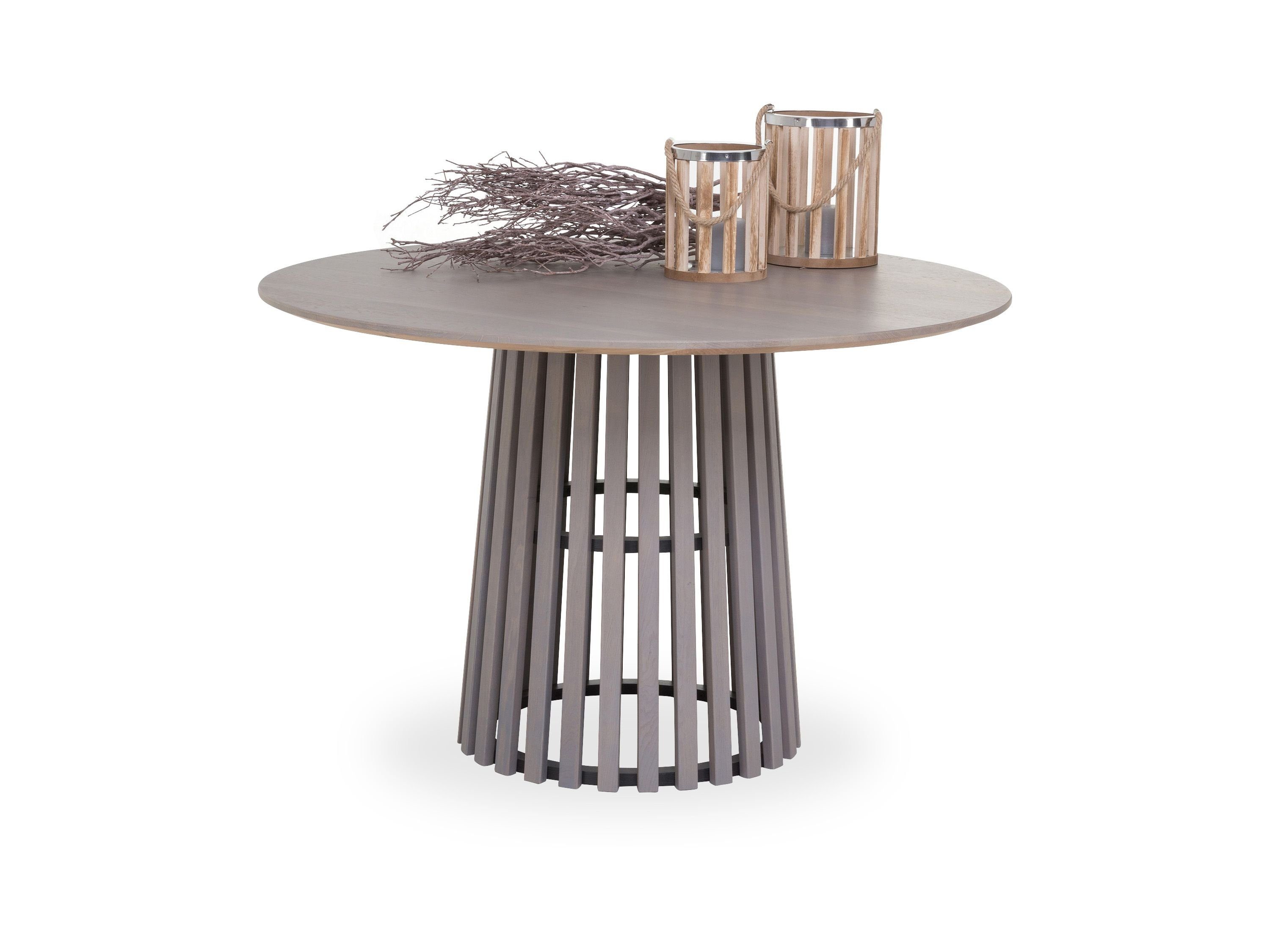 SANSIBAR LIVING Esstisch Esstisch SANSIBAR FÖHR DH 120x76 cm braun Esszimmertisch