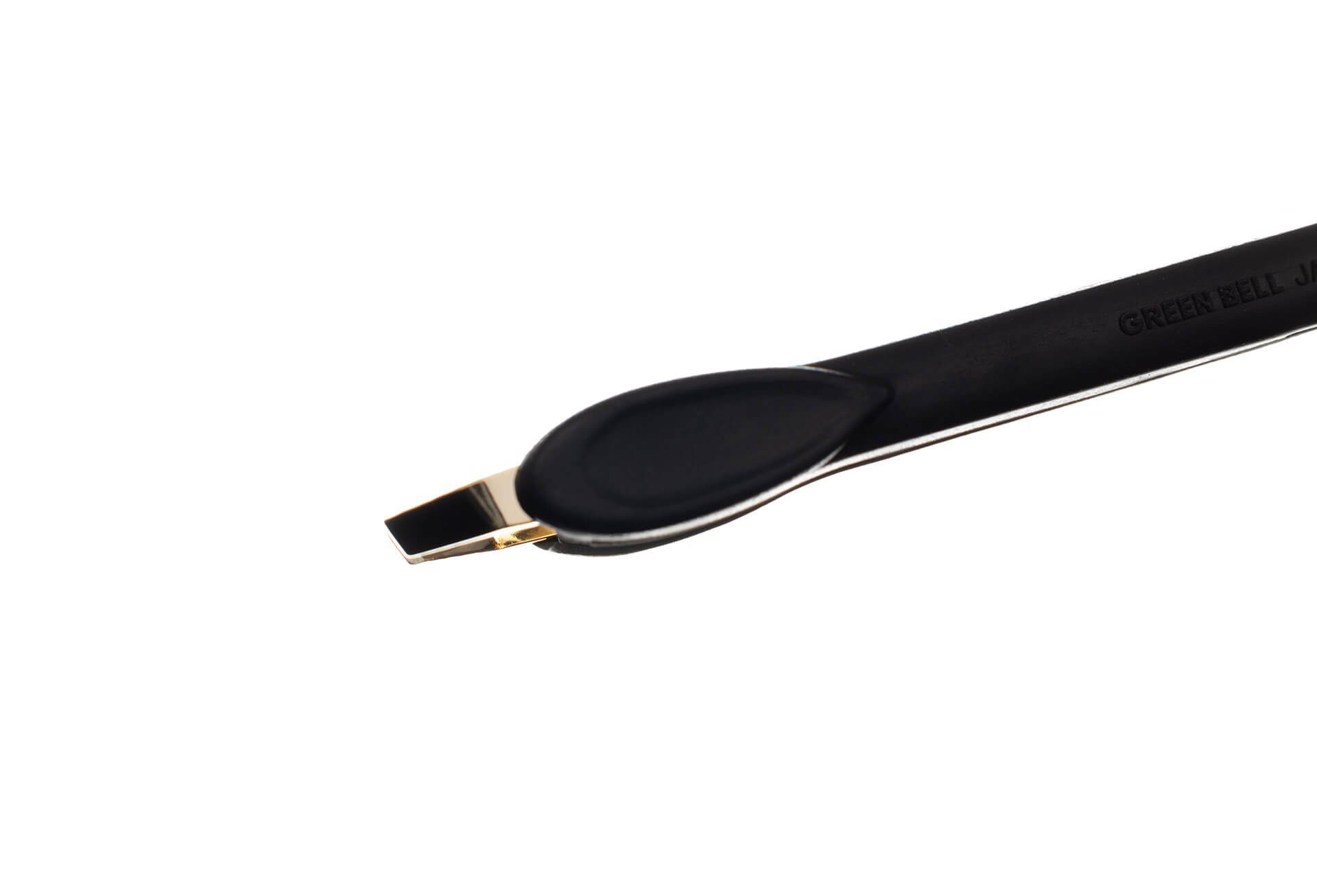 Seki EDGE und G-2140, Pinzette Kunststoff-Griff aus handgeschärftes schräger Japan Pinzette Spitze mit Vergoldete Qualitätsprodukt