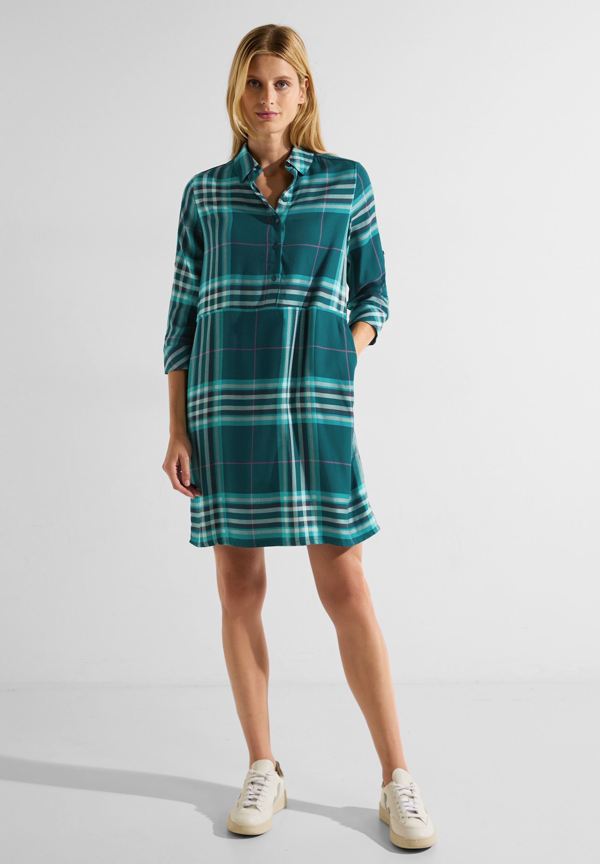 CECIL Blusenkleid mit Knopfleiste