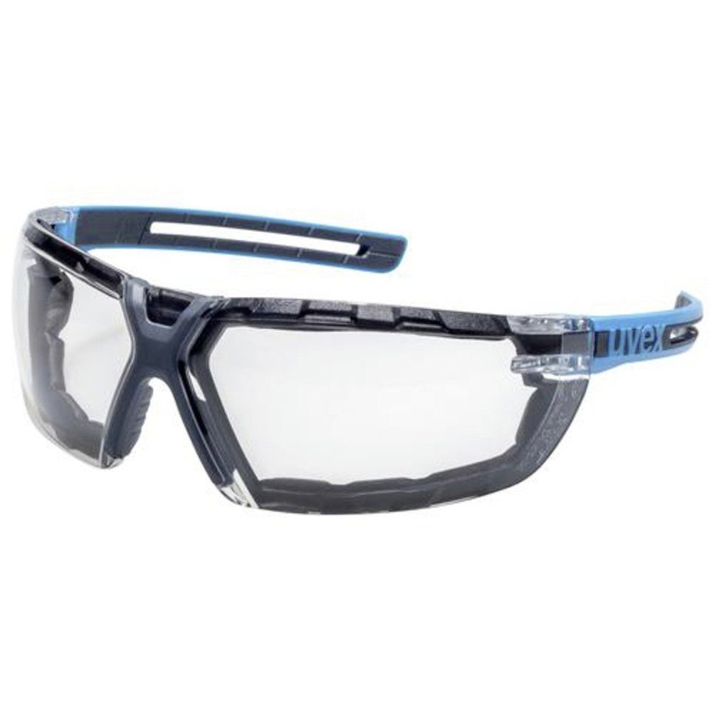 Uvex Arbeitsschutzbrille uvex x-fit (pro) 9199680 Schutzbrille inkl. UV-Schutz Blau, Grau DIN E